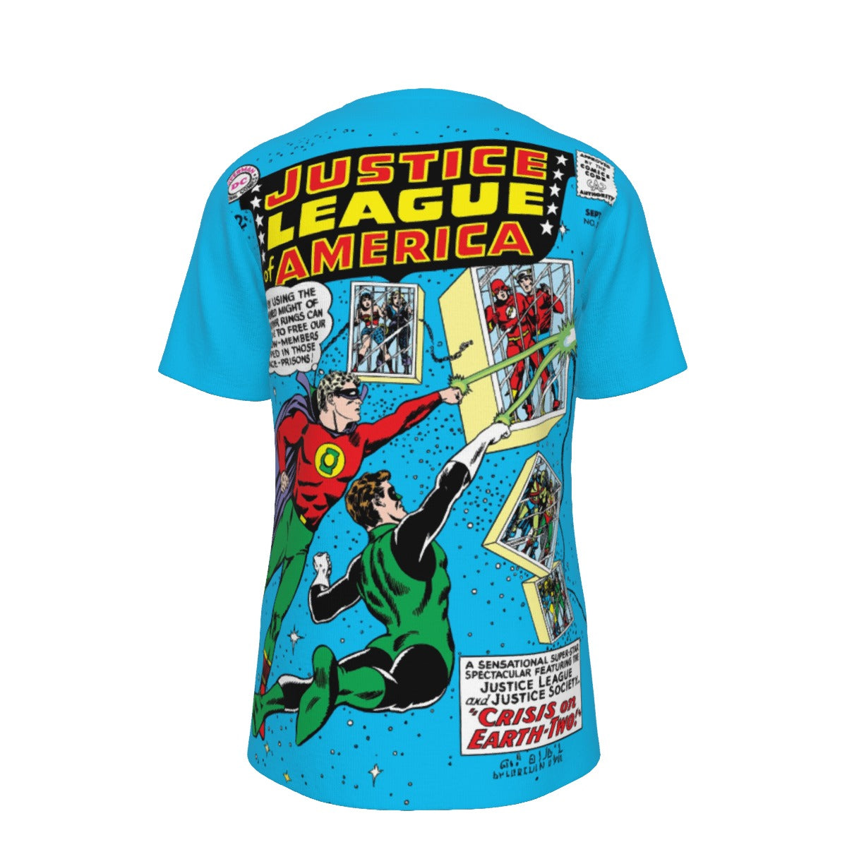 JLA 22 OVER PRINT SHIRT AND TANK TOP