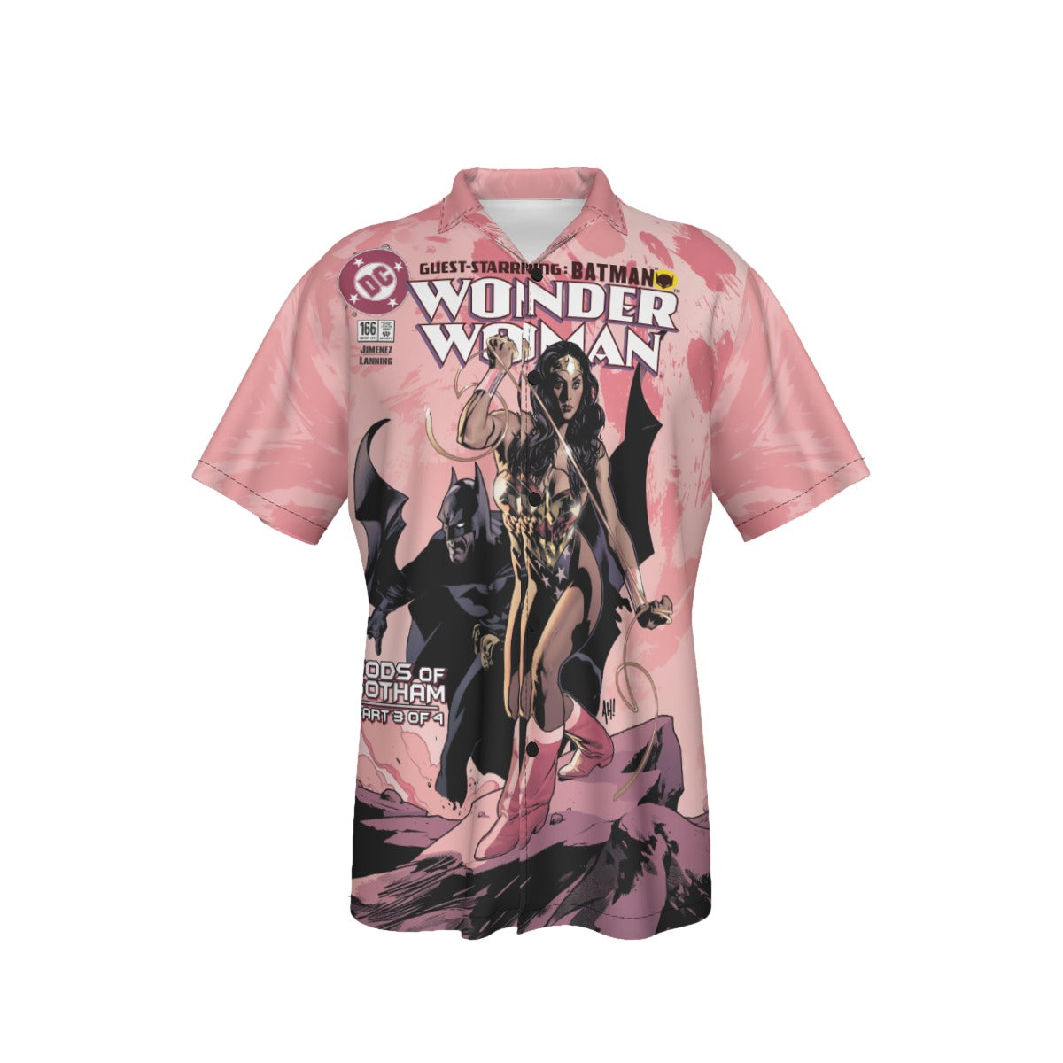 WONDER WOMAN 166 All Over Print Shirt & Tank Top - ADAM HUGHES ART