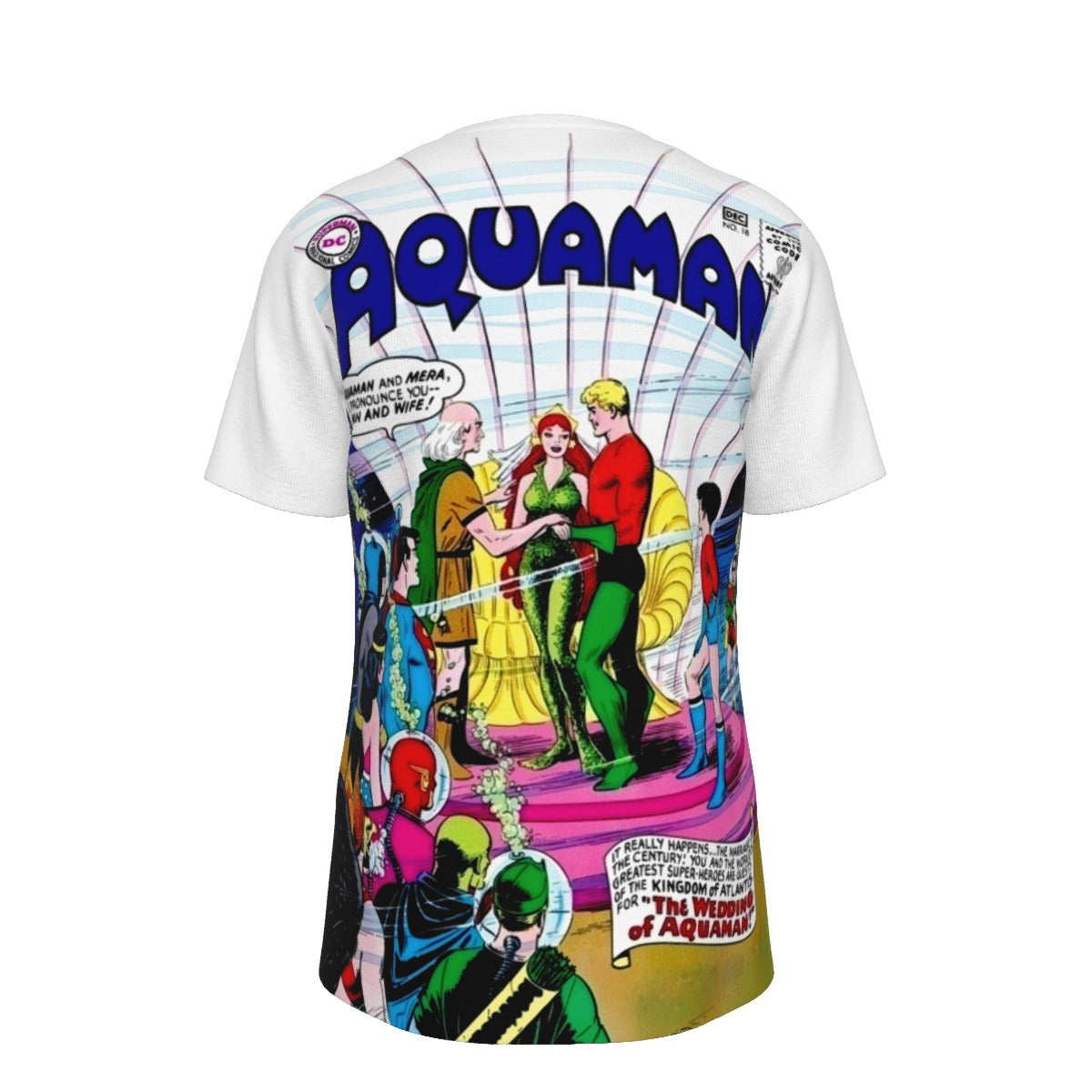 AQUAMAN 18 All Over Print Shirt & Tank Top - MERA