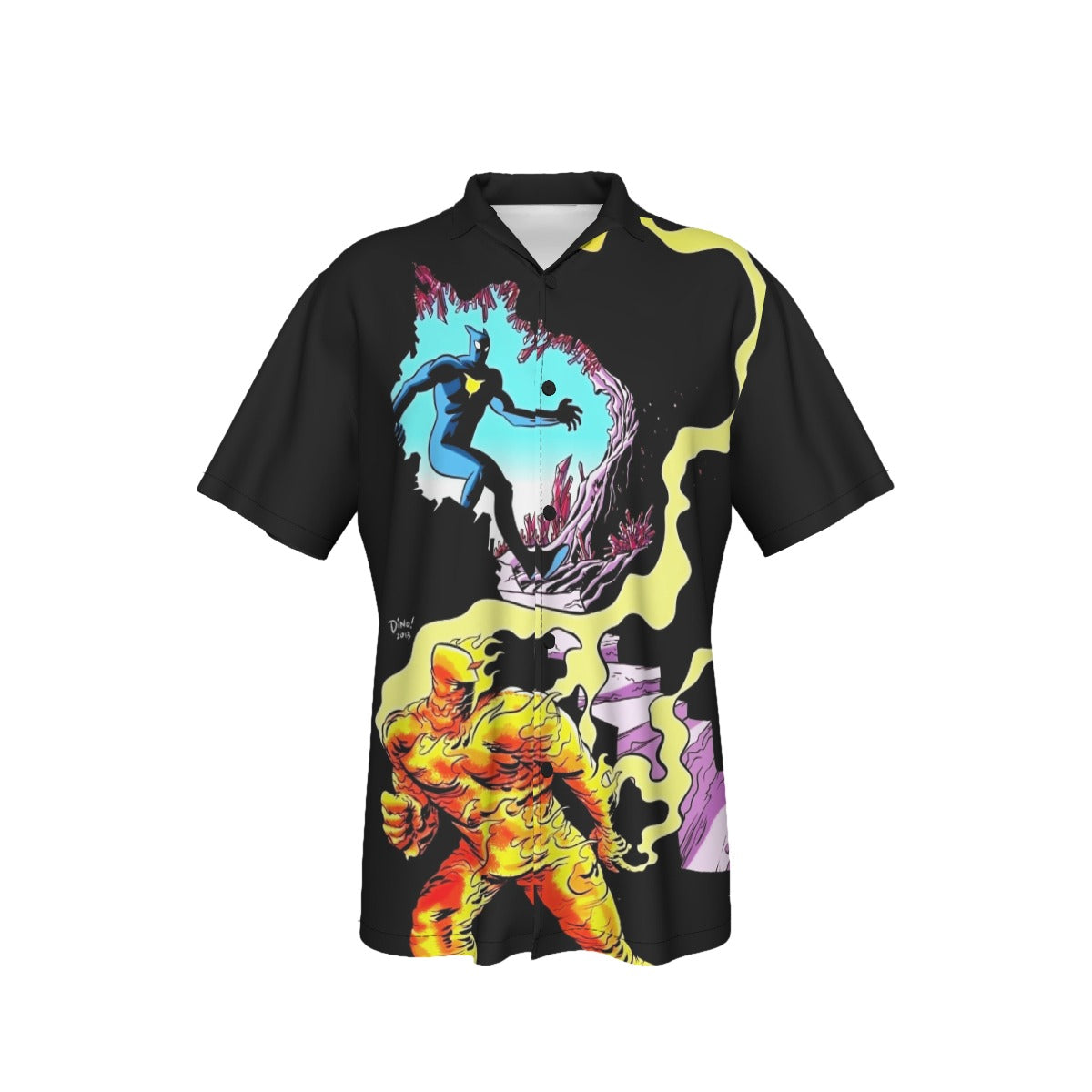 THE FOX 3 ALL OVER PRINT SHIRT AND TANK TOP