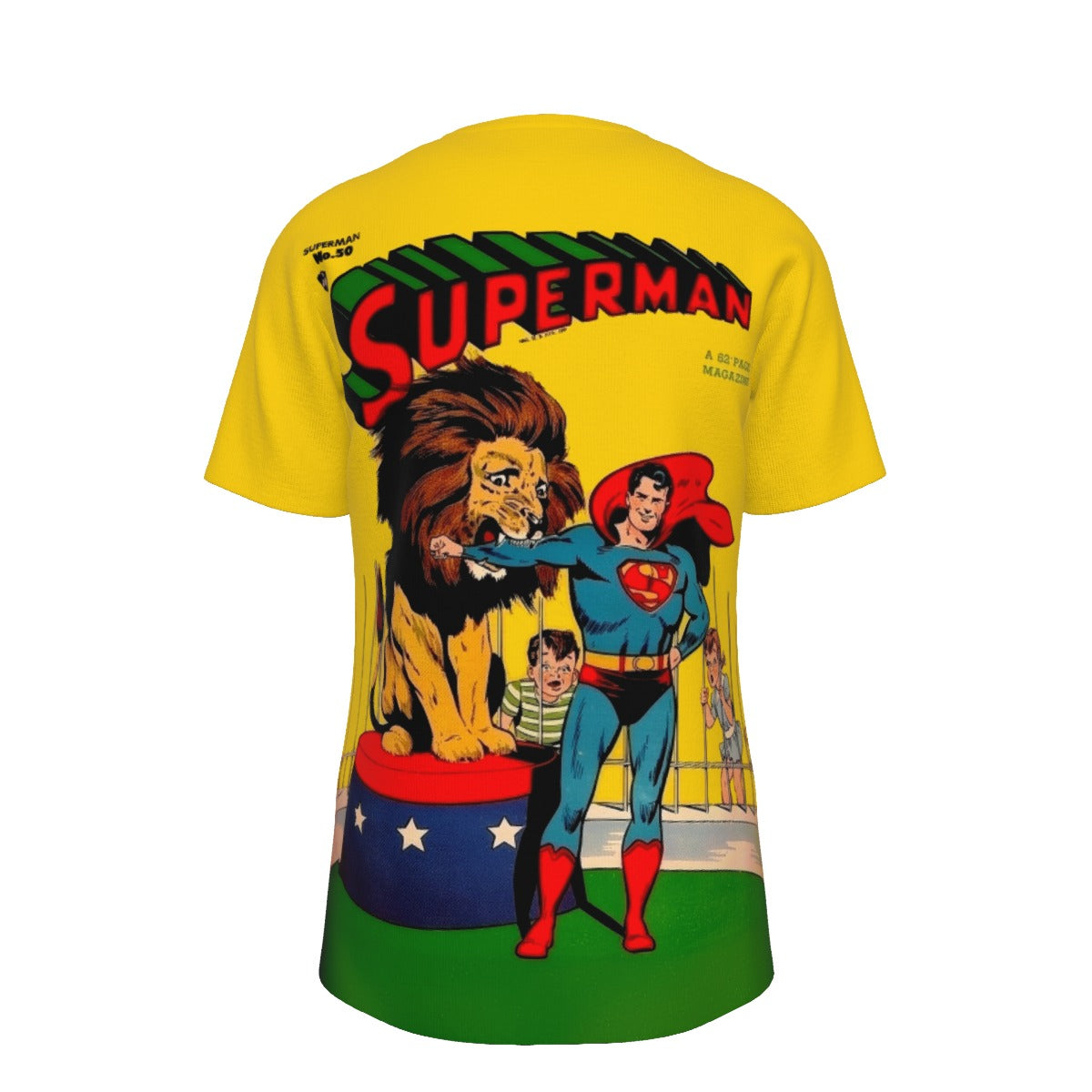 SUPERMAN 50 ALL OVER PRINT SHIRT AND TANK TOP
