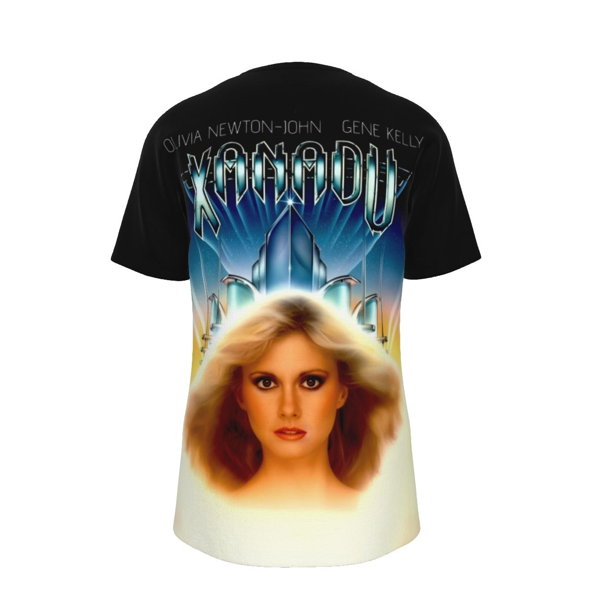 XANADU MOVIE POSTER OVER PRINT SHIRT AND TANK TOP
