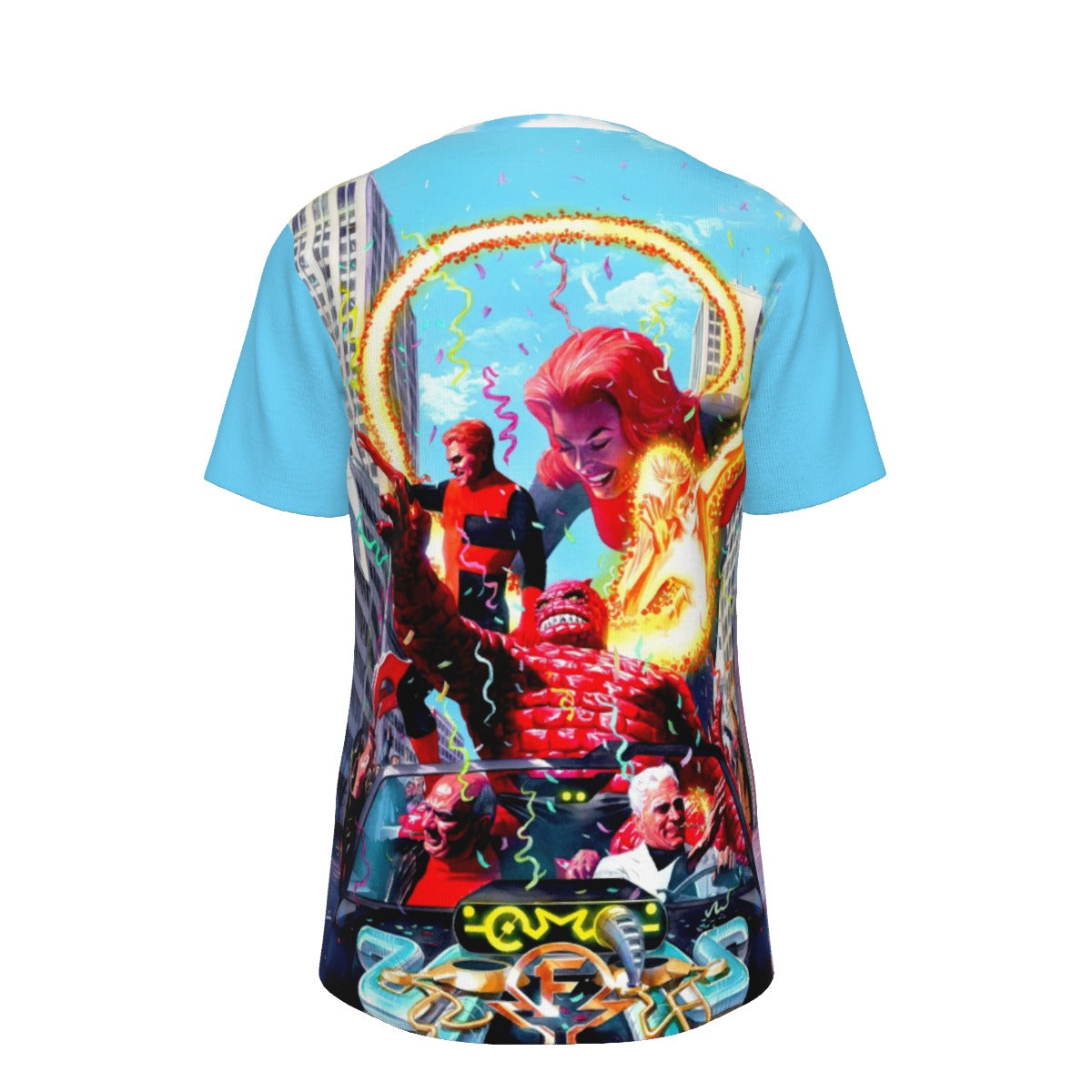 ASTRO CITY PARADE All Over Print Shirt & Tank Top - ALEX ROSS ART