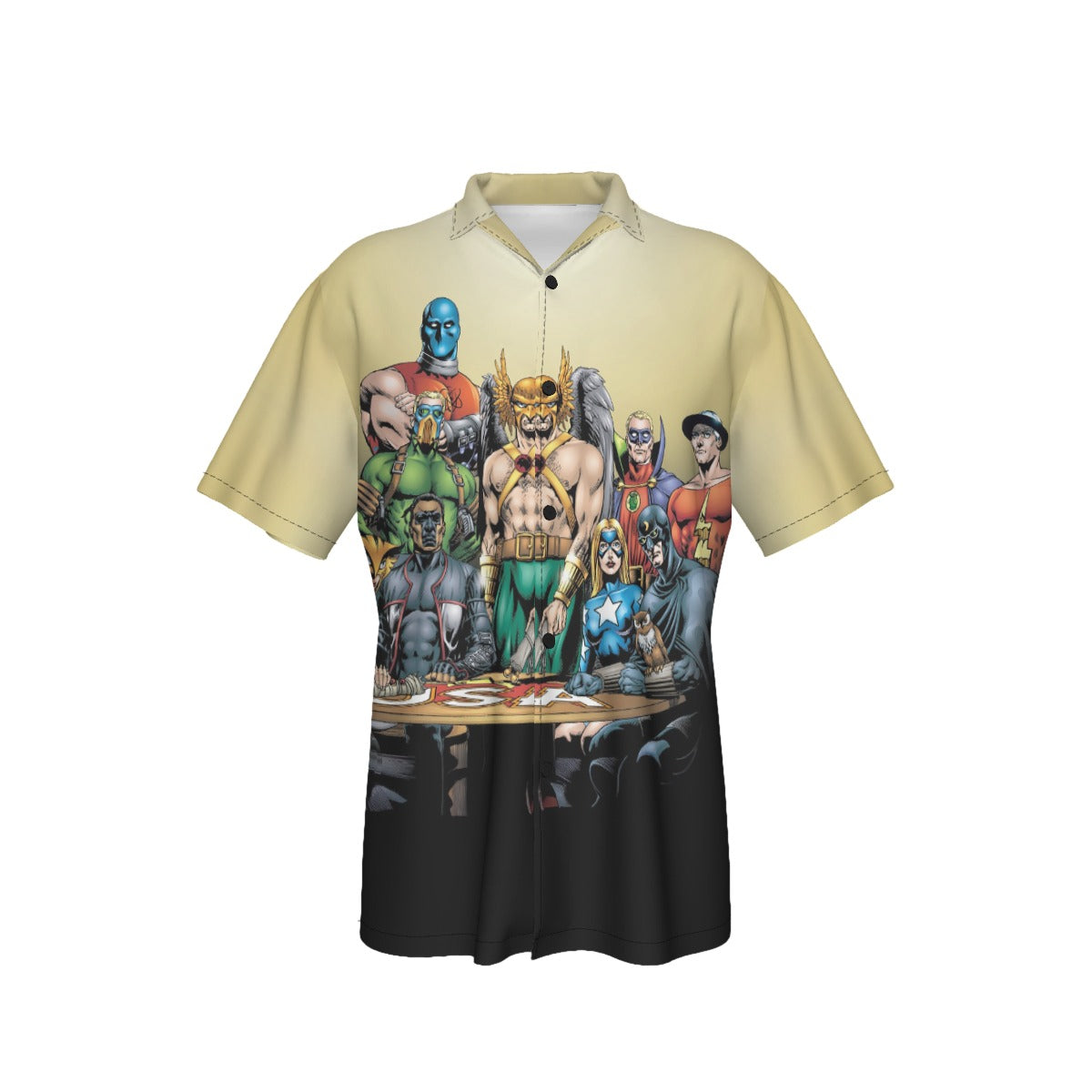 JSA 75TH ANNY HARDCOVER OVER PRINT SHIRT AND TANK TOP
