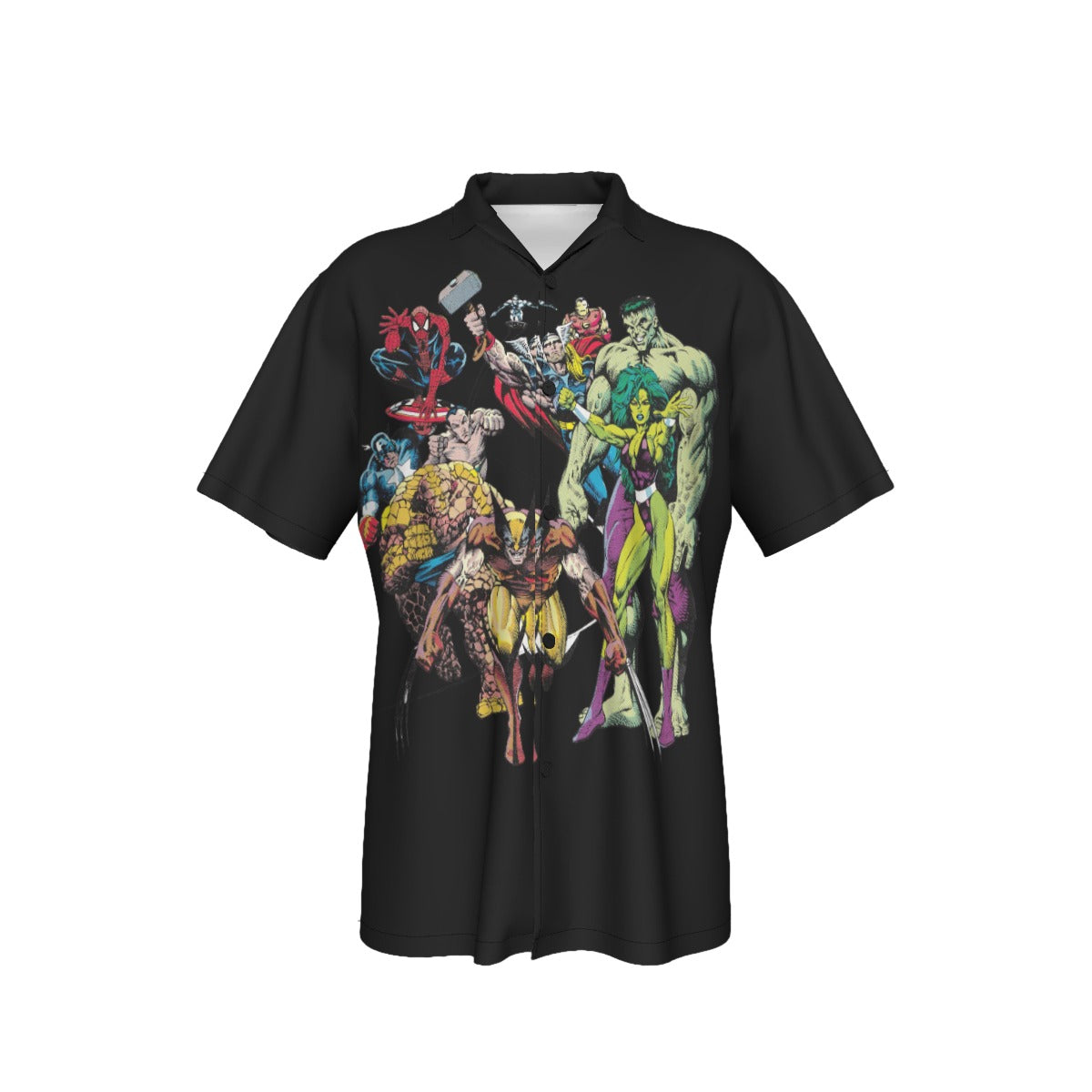 MARVEL SUPERHEROES SUMMER FUN All Over Print Shirt & Tank Top