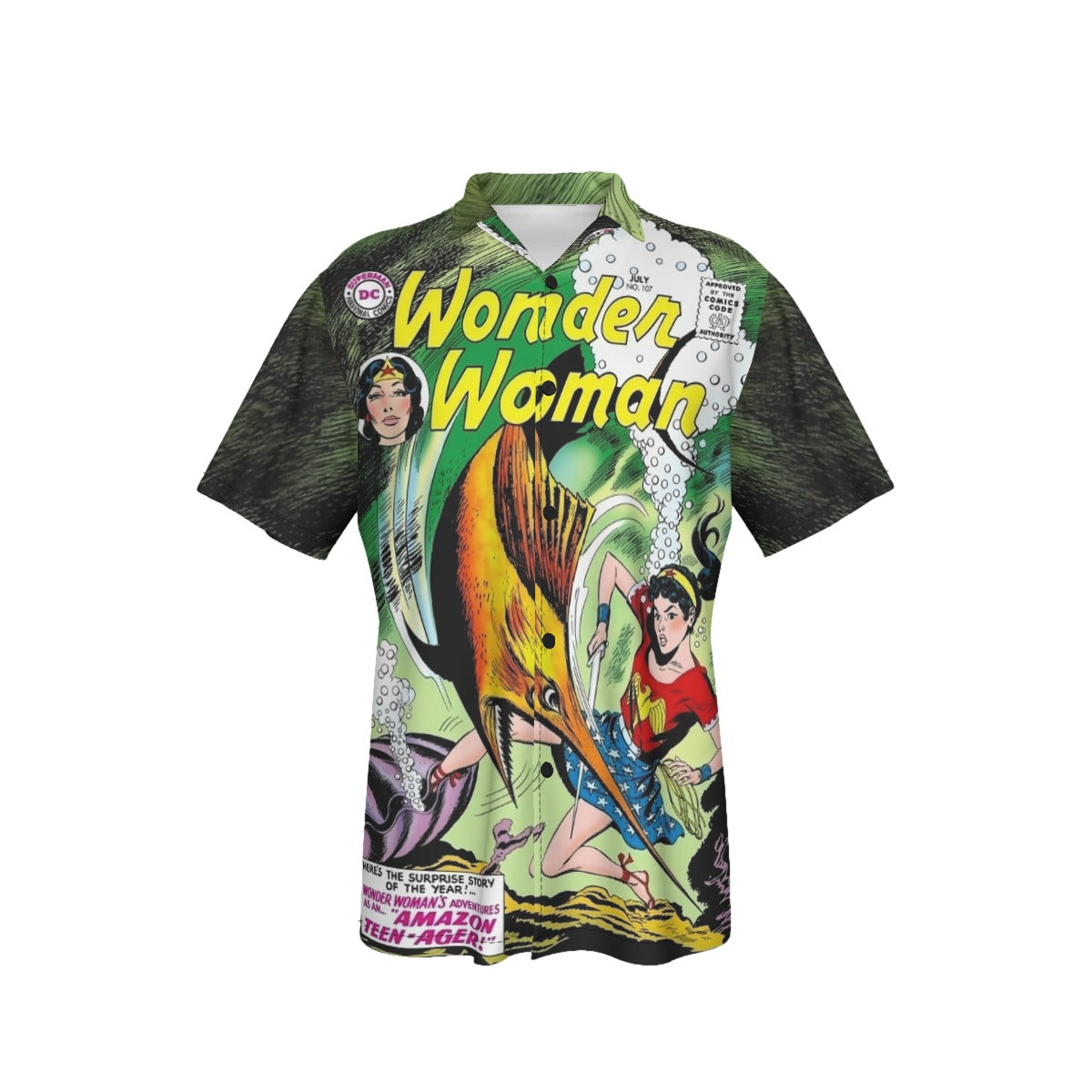 WONDER WOMAN 107 ALL OVER PRINT SHIRT AND TANK TOP