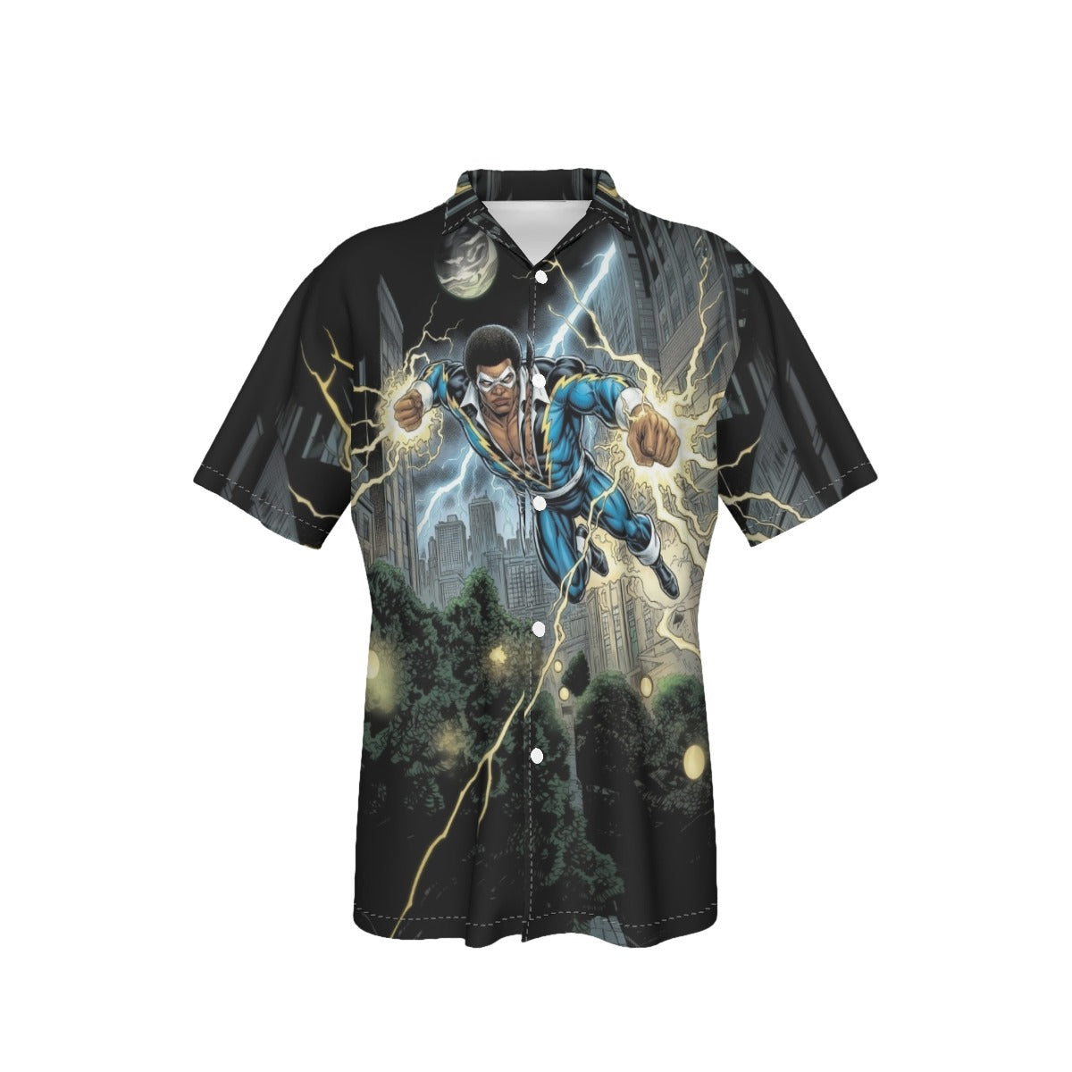 BLACK LIGHTNING GO All Over Print Shirt & Tank Top