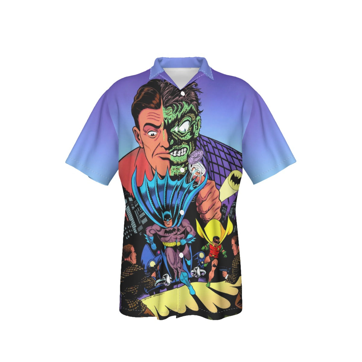 TWO FACE STRIKE TWICE 1 ALL OVER PRINT SHIRT AND TANK TOP