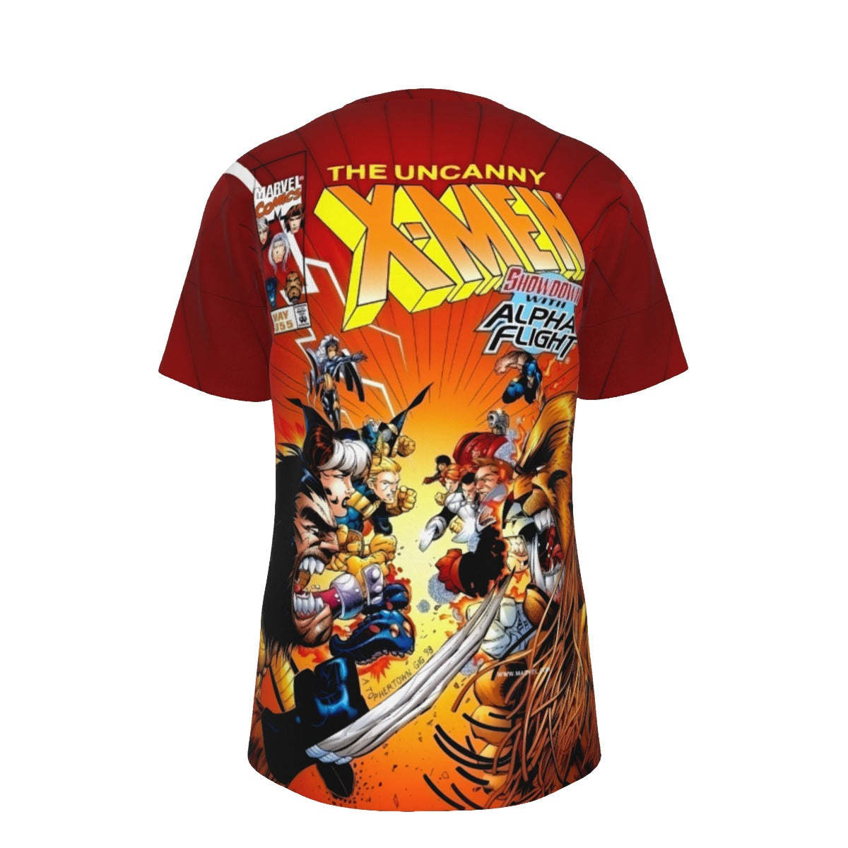 XMEN 355 ALL OVER PRINT SHIRT AND TANK TOP - ALPHA FLIGHT