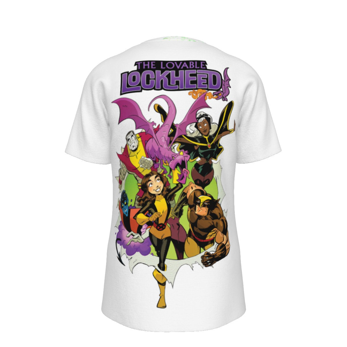LOVABLE LOCKHEED OVER PRINT SHIRT AND TANK TOP -BOB LAYTON ART