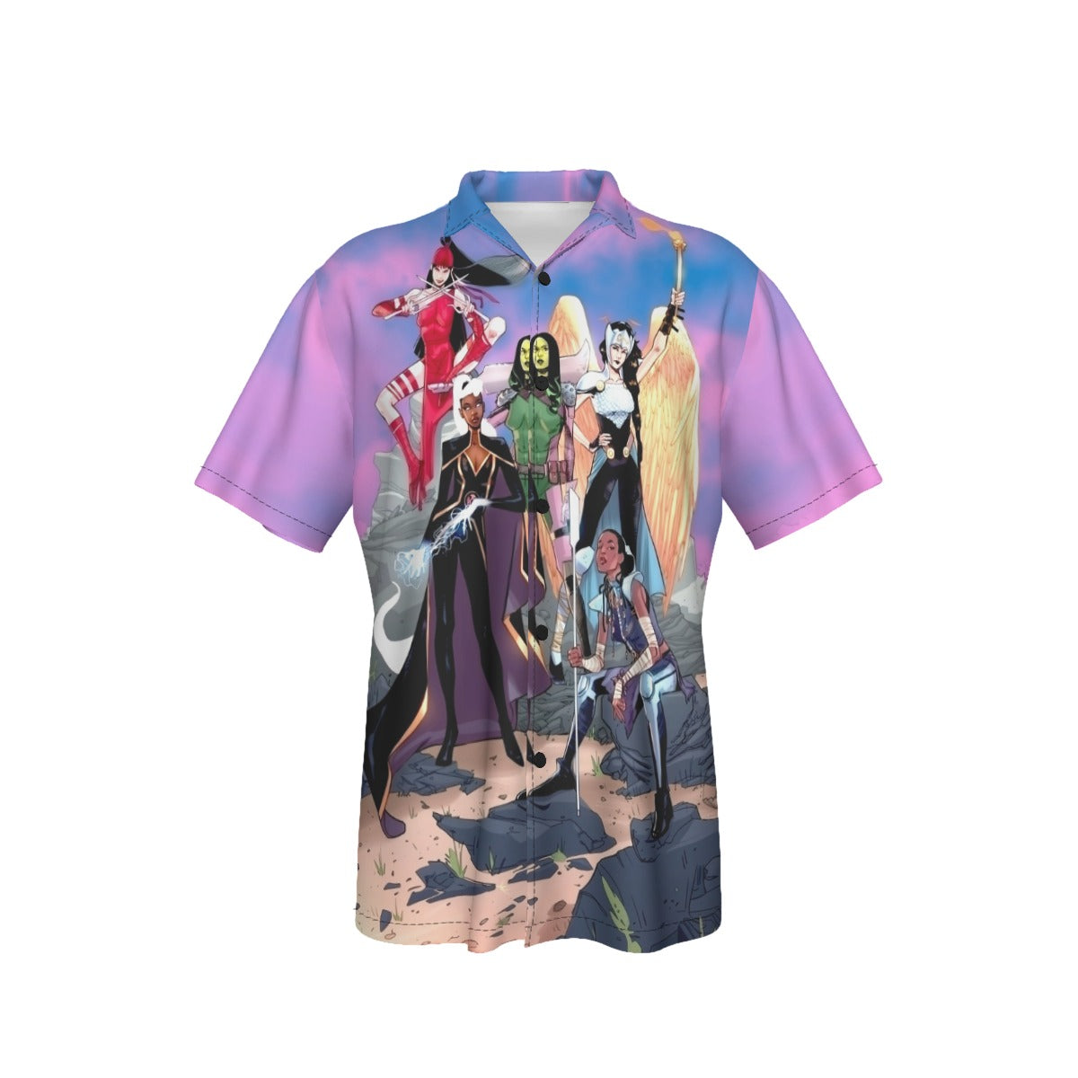 WOMEN OF MARVEL 1 V3 ALL OVER PRINT SHIRT AND TANK TOP