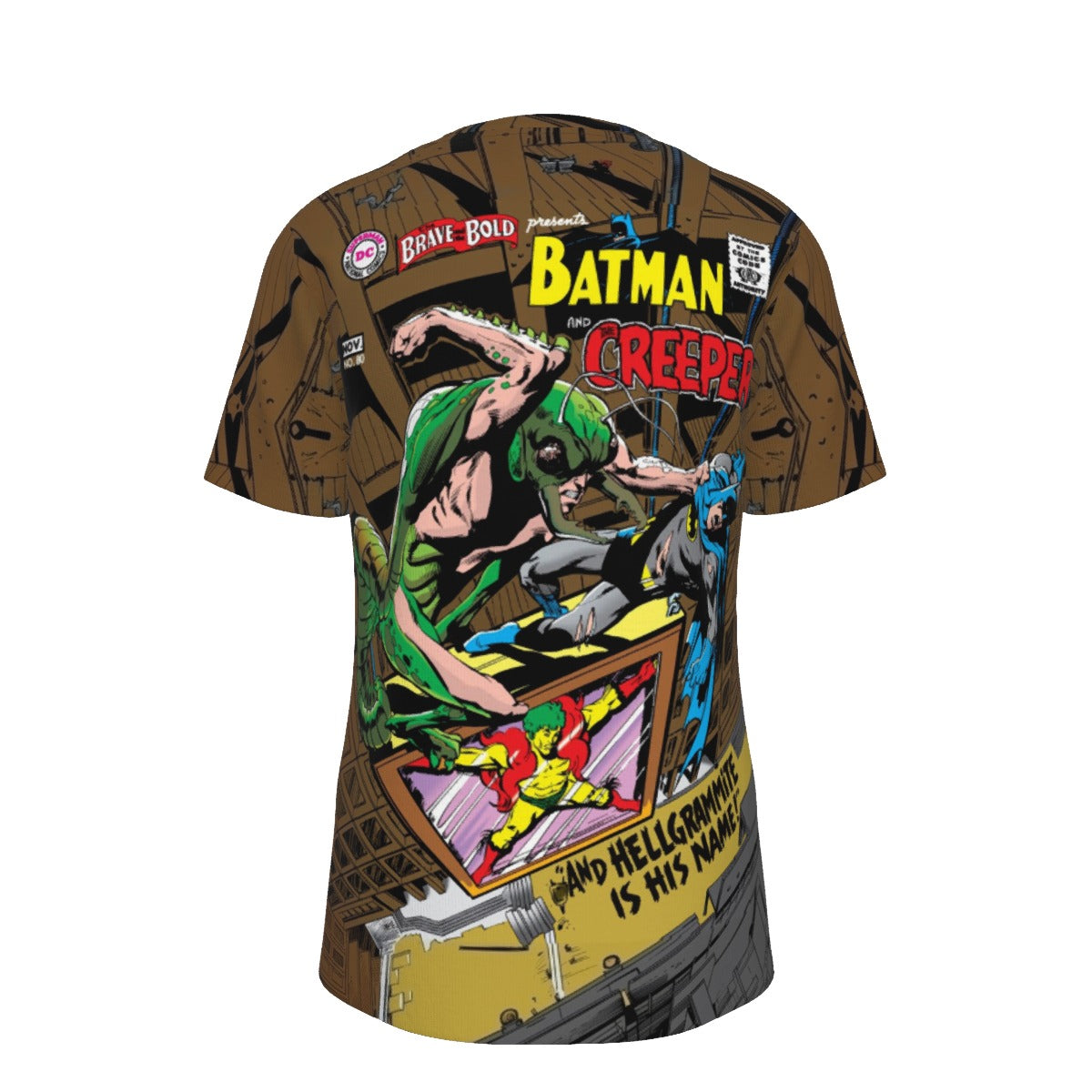 BRAVE AND THE BOLD 80 All Over Print Shirt &amp; Tank Top-CREEPER