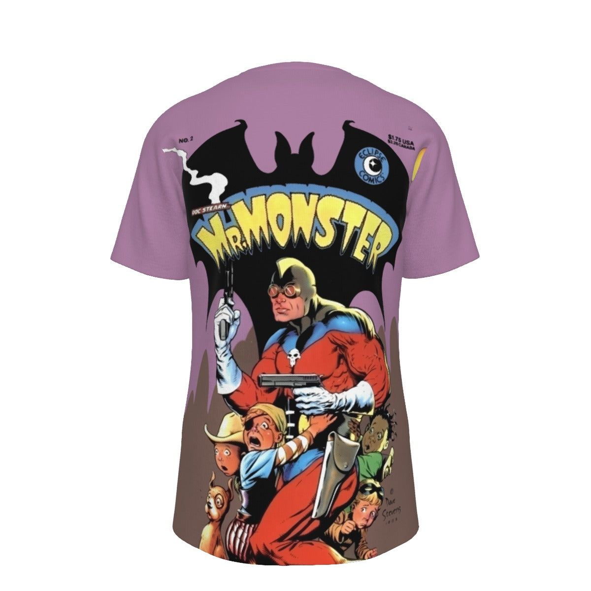 MR MONSTER 2 ALL OVER PRINT SHIRT AND TANK TOP-DAVE STEVENS ART