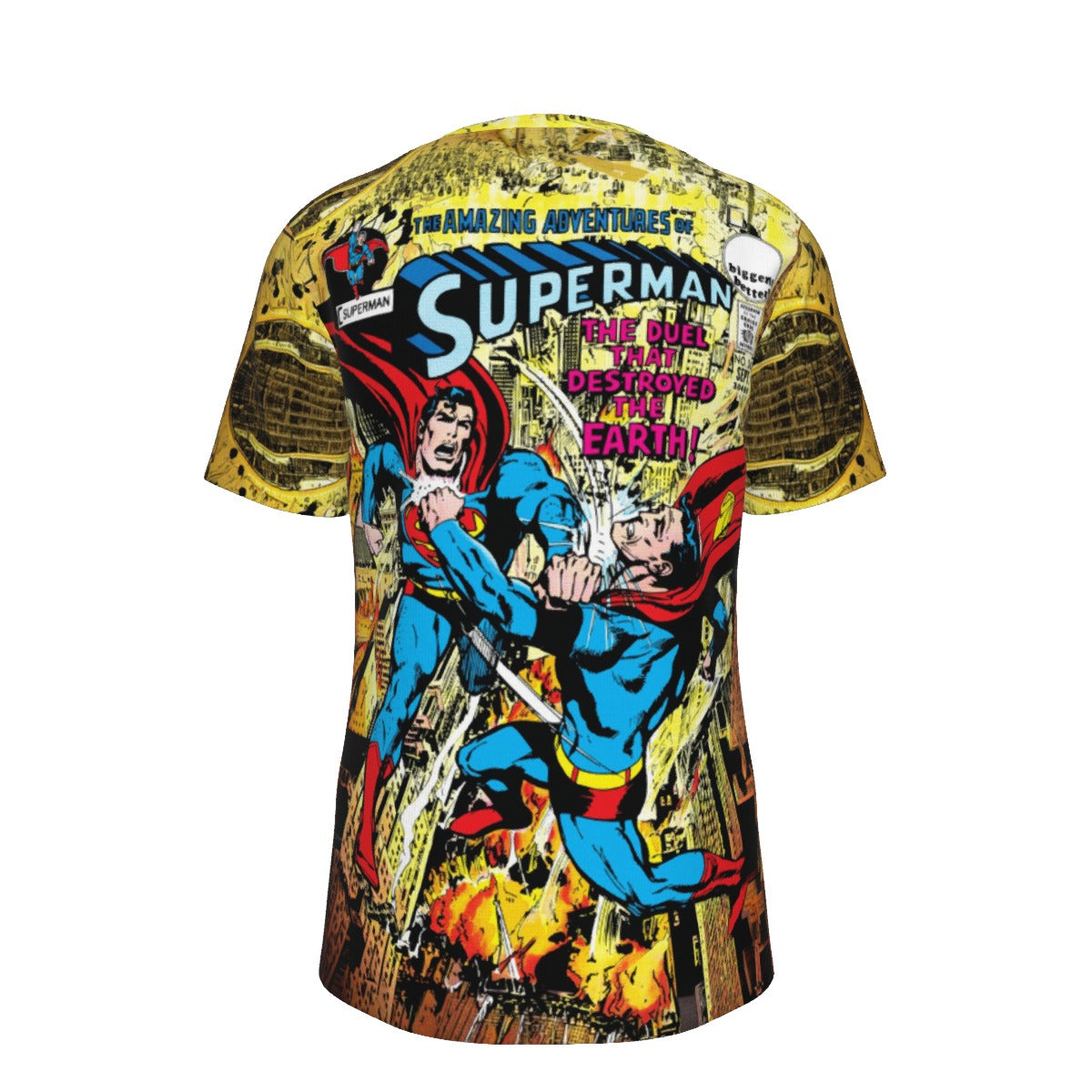 SUPERMAN 242 Over Print Shirt & Tank Top