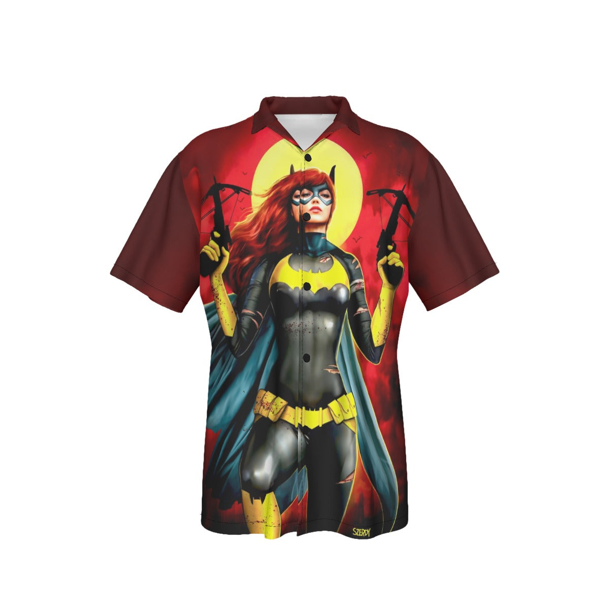 BATGIRL DC VS VAMPIRES HARDCOVER OVER PRINT SHIRT AND TANK TOP