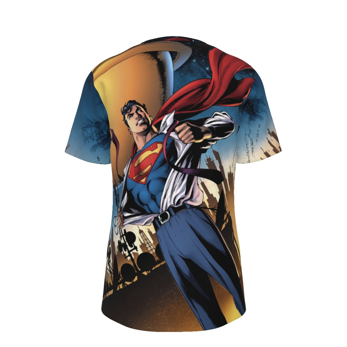 DC NATION 0 SUPERMAN LIFT All Over Print Shirt & Tank Top