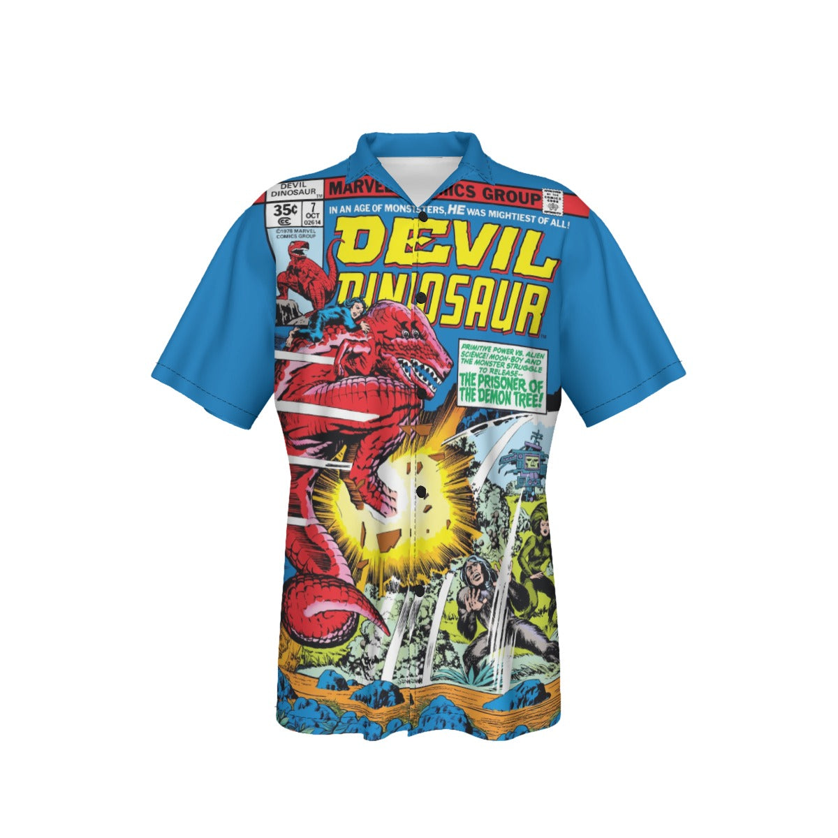 DEVIL DINOSAUR 7 All Over Print Shirt & Tank Top - JACK KIRBY ART