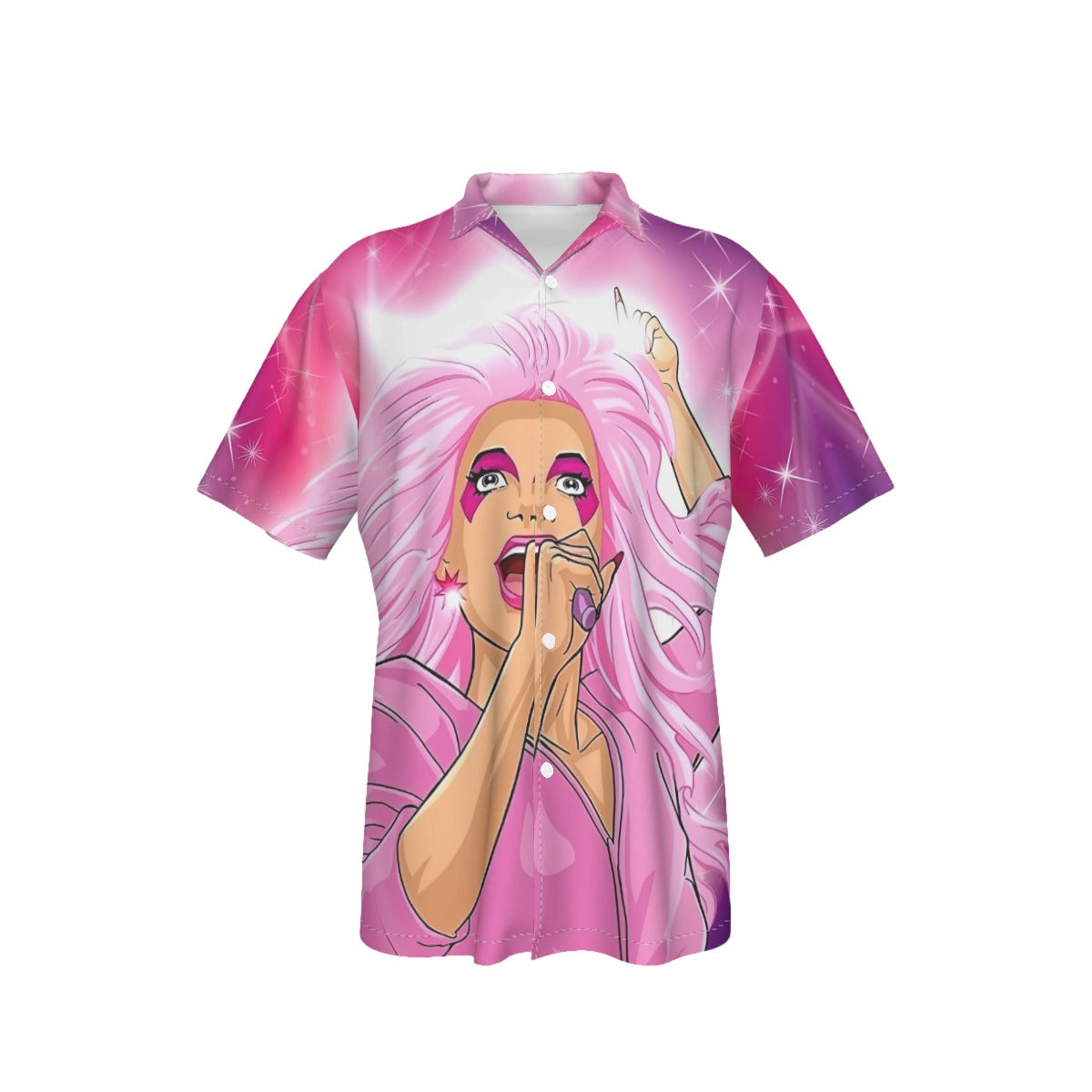 JEM SINGS ALL OVER PRINT SHIRT AND TANK