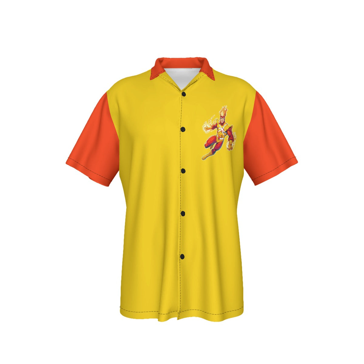 FIRESTORM READY OVER PRINT SHIRT AND TANK TOP - ORIGINAL ART