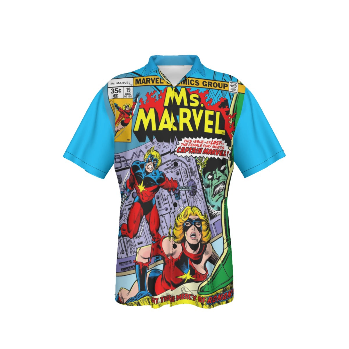 MS MARVEL 19 All Over Print Shirt & Tank Top