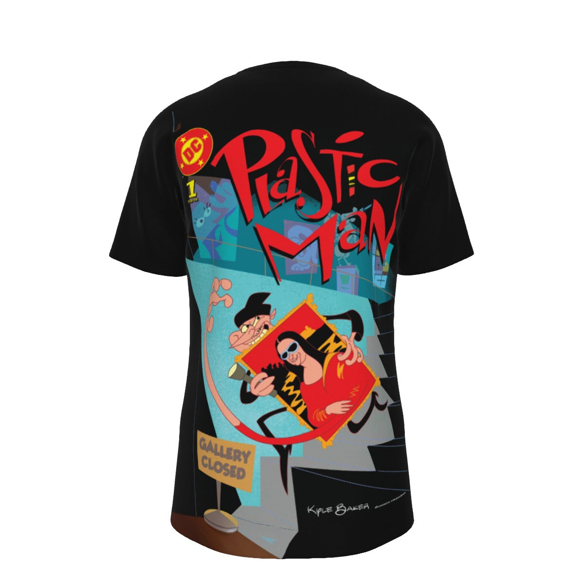 PLASTIC MAN 1 V4 ALL OVER PRINT SHIRT AND TANK TOP