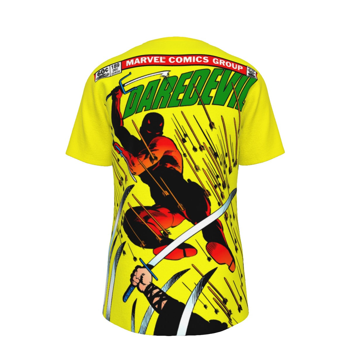 DAREDEVIL 189 ALL OVER PRINT SHIRT AND TANK TOP - FRANK MILLER ART