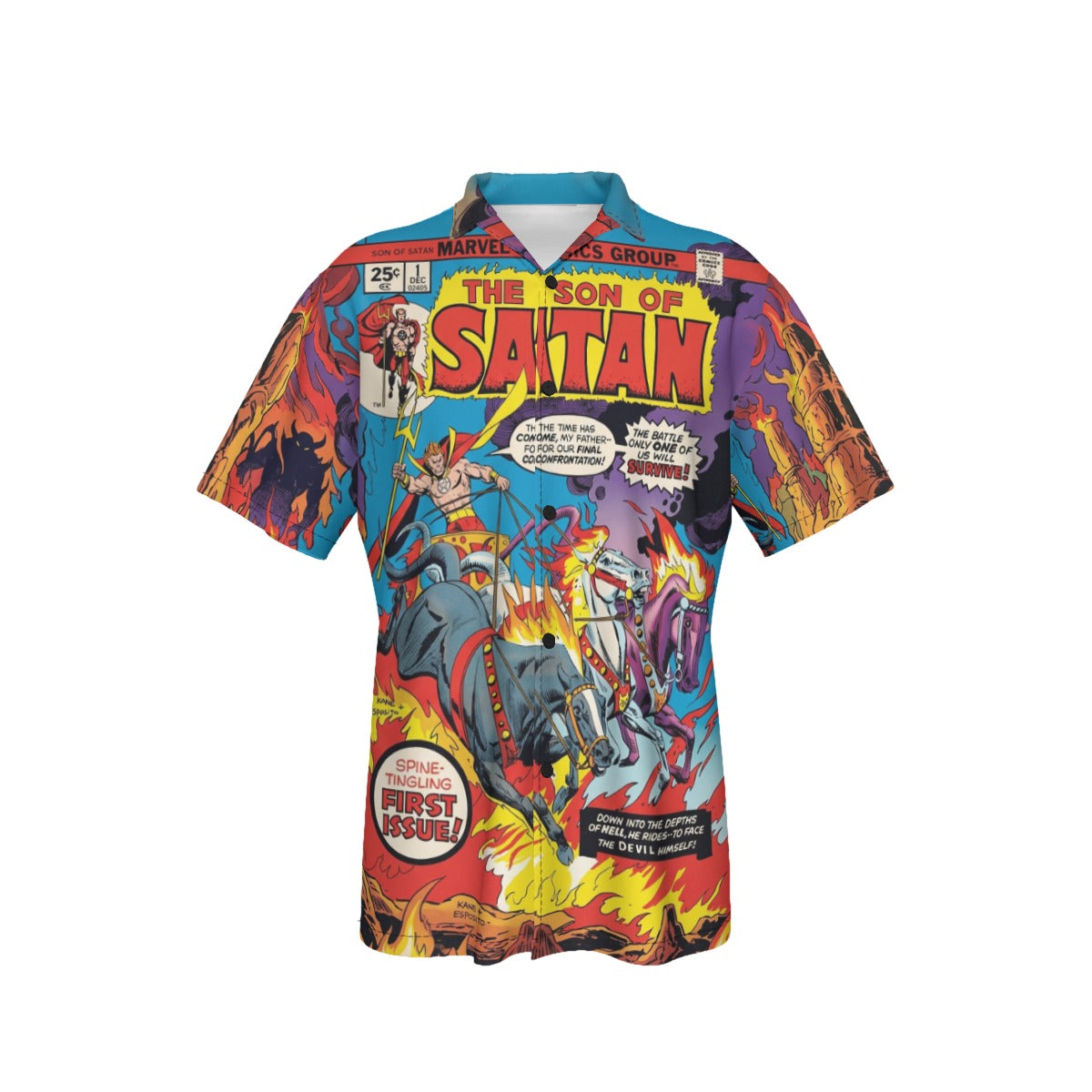 SON OF SATAN 1 All Over Print Shirt & Tank Top