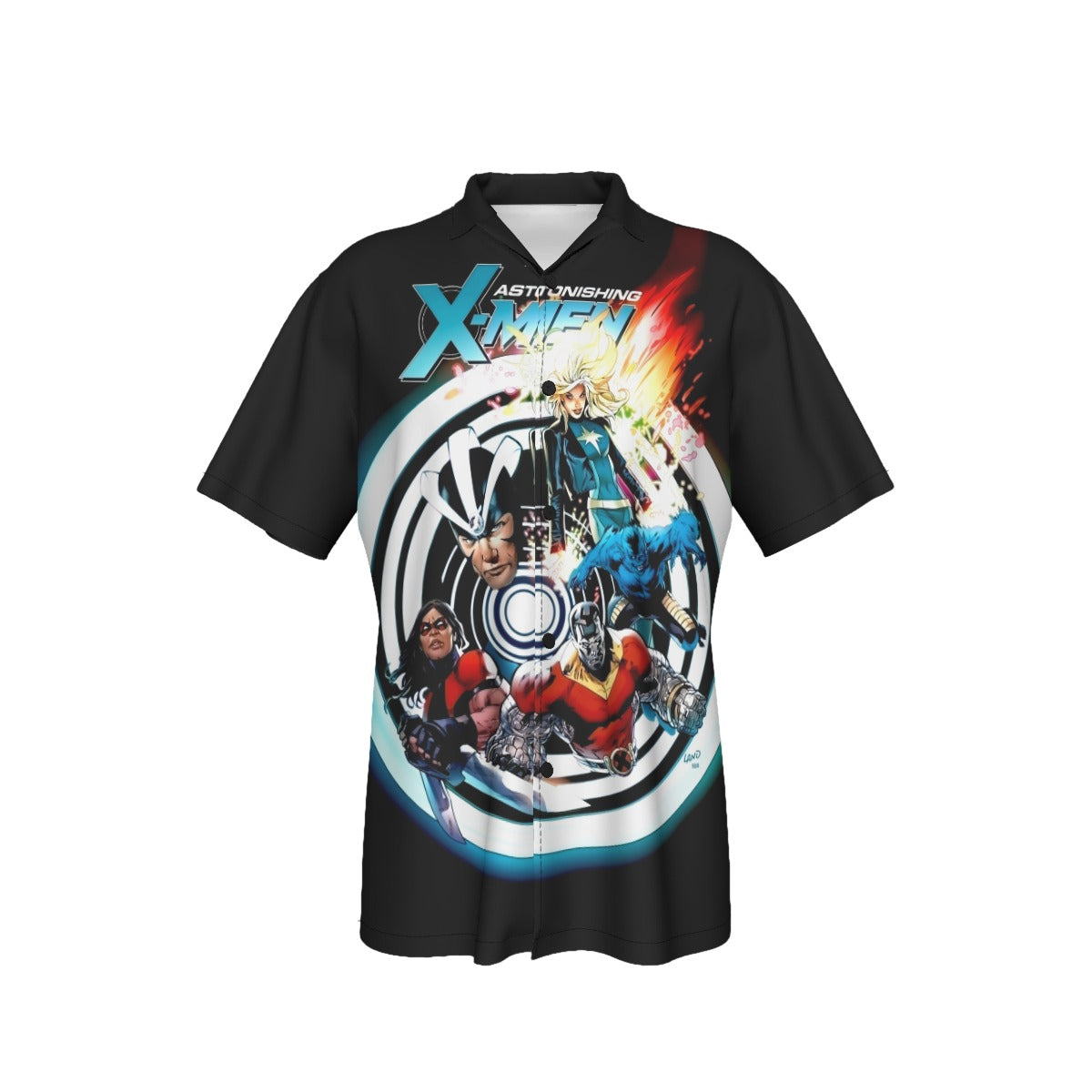 ASTONISHING XMEN 14 v3 PIN UP ALL OVER PRINT SHIRT AND TANK TOP - DAZZLER