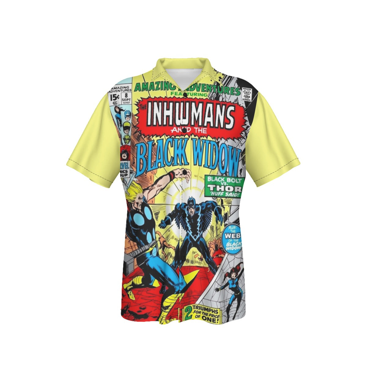 AMAZING ADVENTURES 8 ALL OVER PRINT SHIRT AND TANK TOP