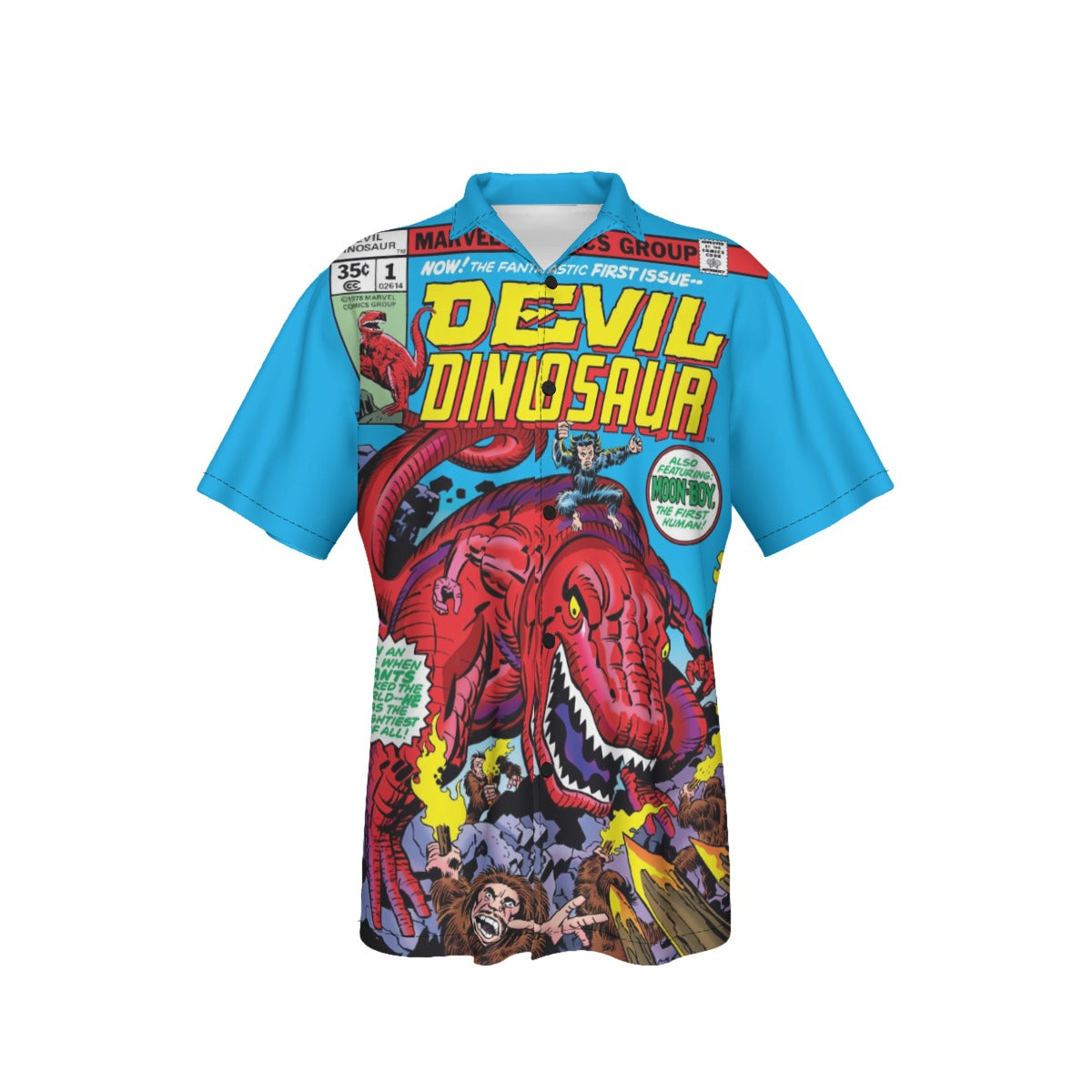 DEVIL DINOSAUR 1 All Over Print Shirt & Tank Top - JACK KIRBTY ART