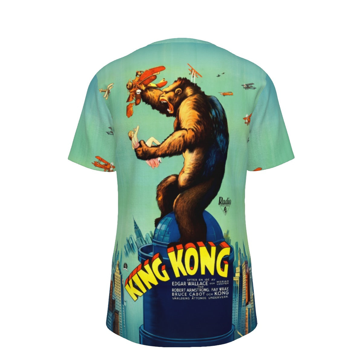 KING KONG MOVIE POSTER All Over Print Shirt & Tank Top -1933