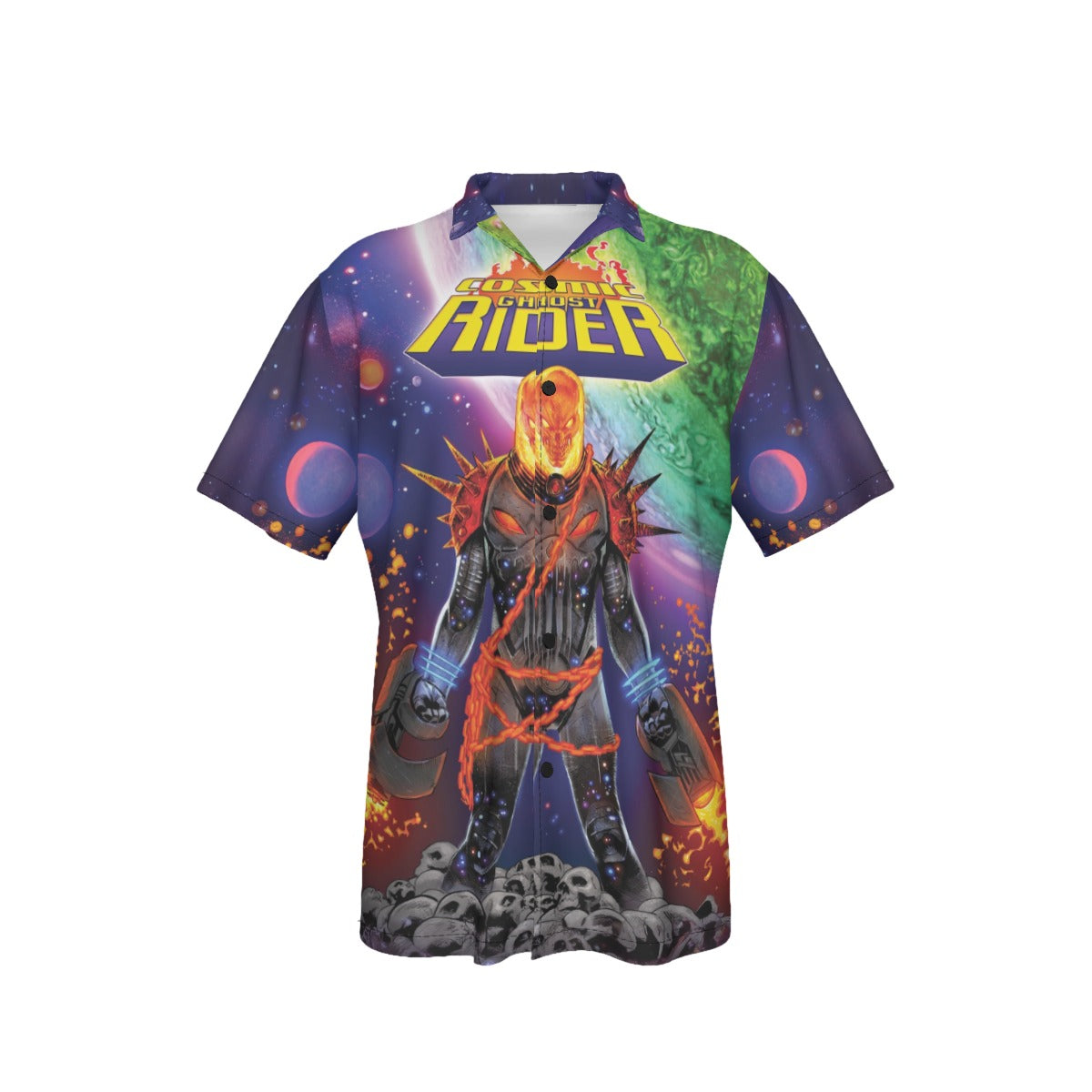 COSMIC GHOST RIDER UP ALL OVER PRINT SHIRT AND TANK TOP