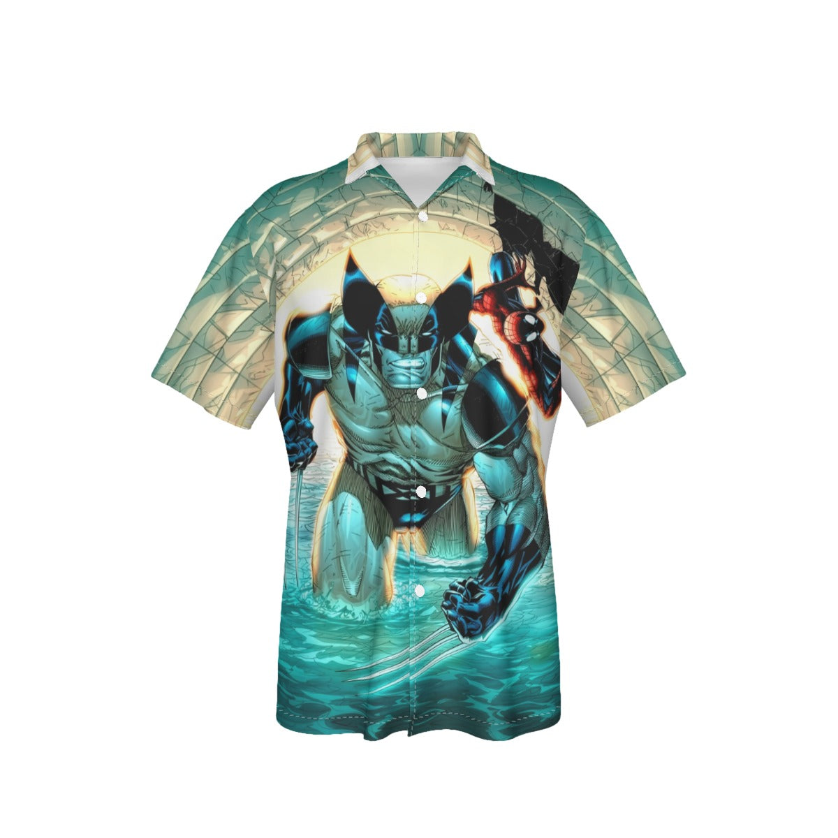WOLVERINE 156 All Over Print Shirt & Tank Top- IAN CHURCHHILL ART