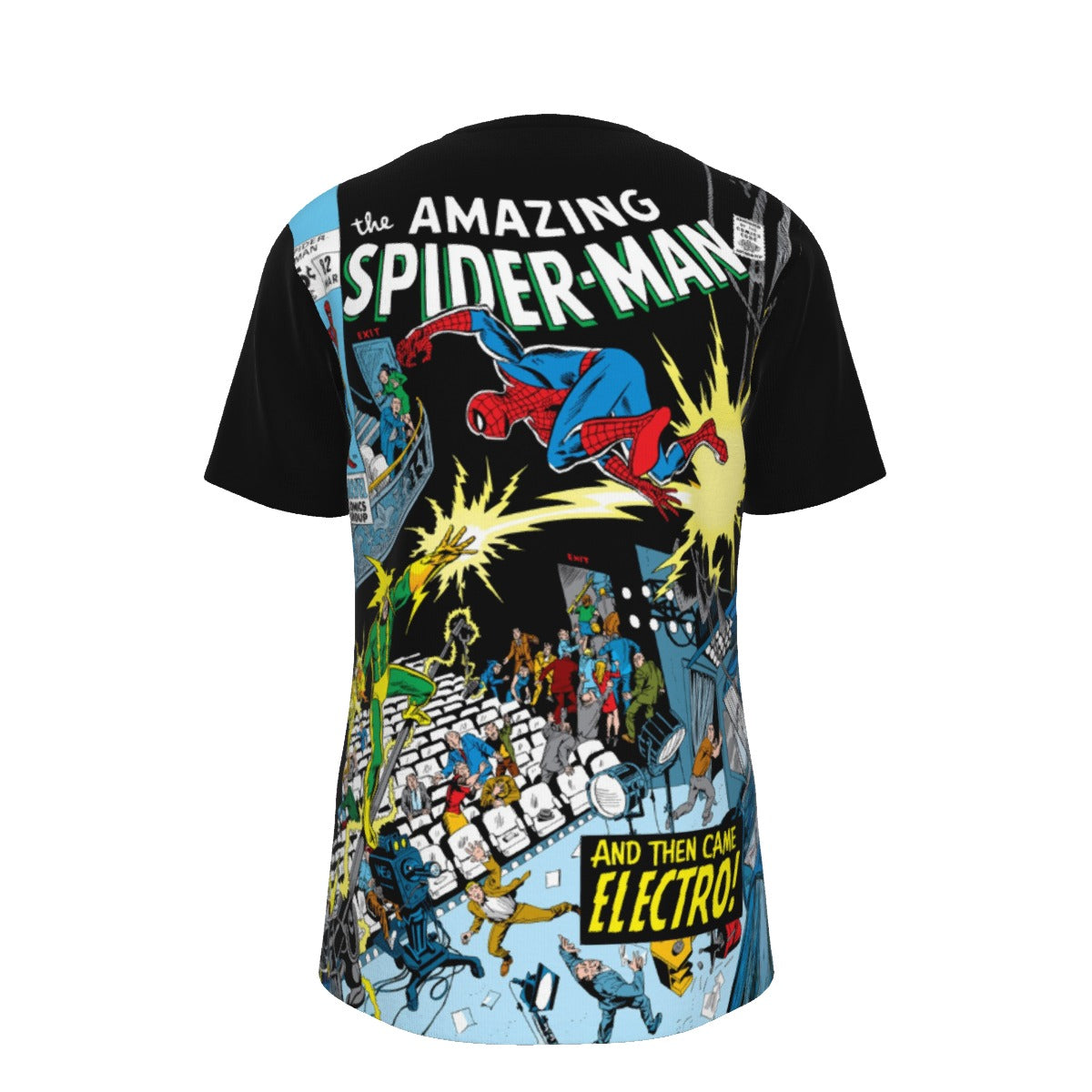 AMAZING SPIDERMAN 82 OVER PRINT SHIRT AND TANK TOP- ELECTRO