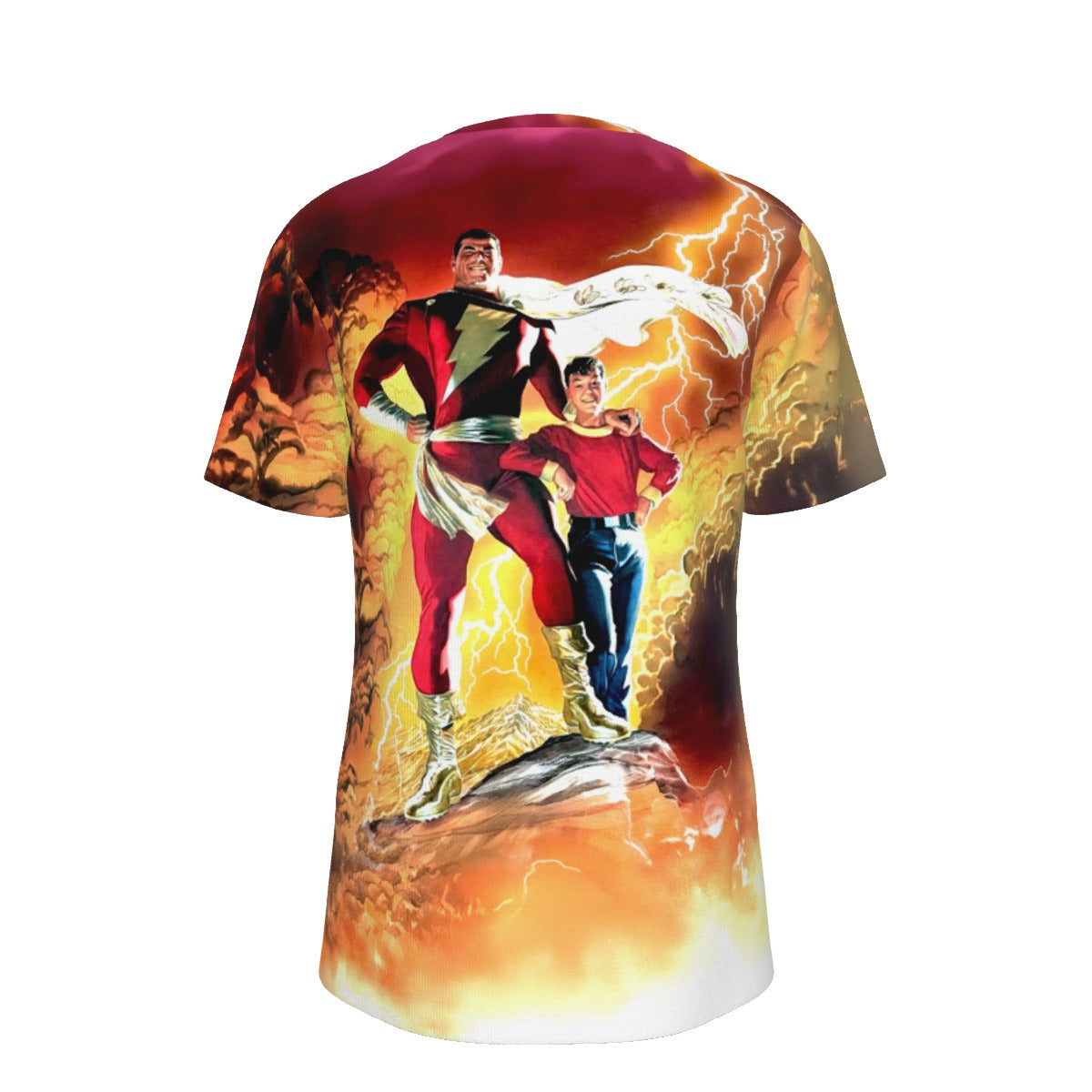 SHAZAM AND BILLY All Over Print Shirt & Tank Top - ALEX ROSS ART