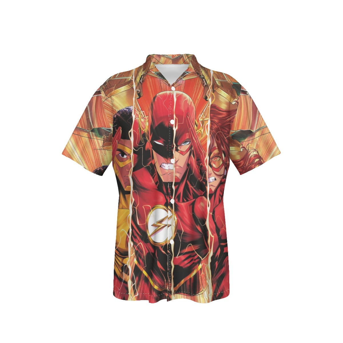 FLASH ONE MINUTE WAR All Over Print Shirt & Tank Top
