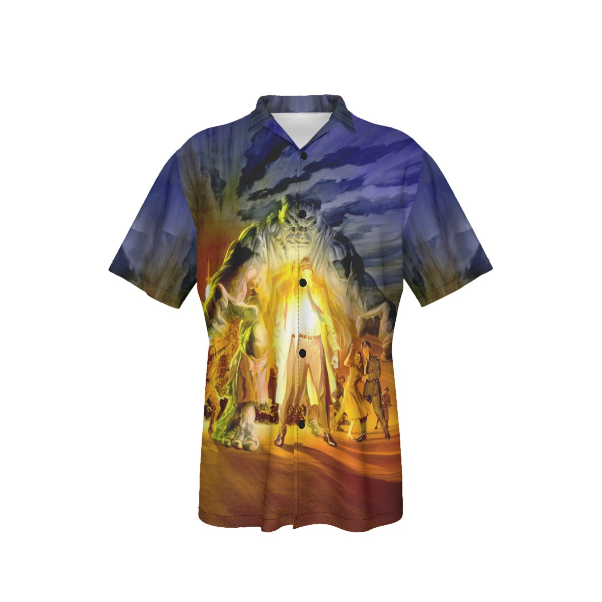 BRUCE BANNER HULK All Over Print Shirt & Tank Top- ALEX ROSS ART