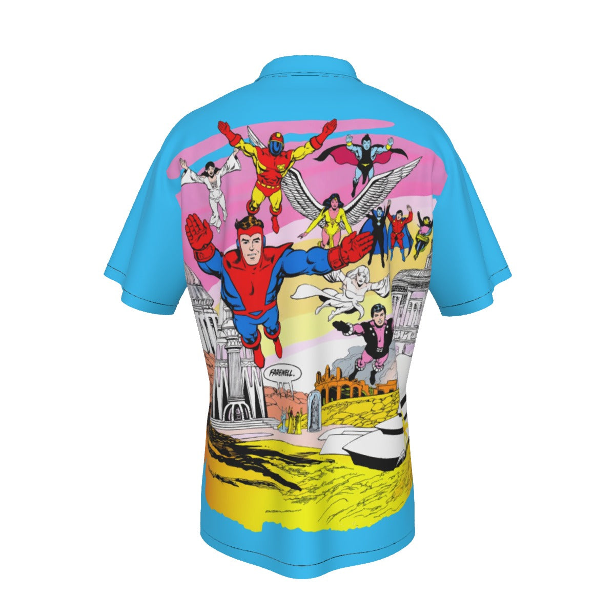 LEGION ANNUAL 2 V2 PAGE ALL OVER PRINT SHIRT AND TANK TOP - CURT SWAN