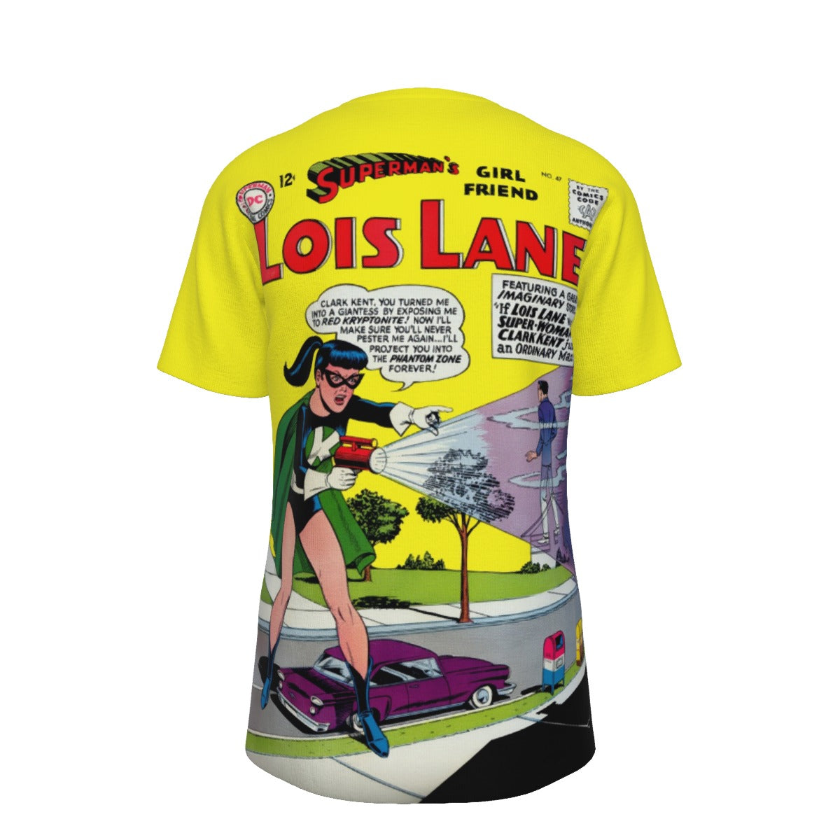 LOIS LANE 47 All Over Print Shirt & Tank Top