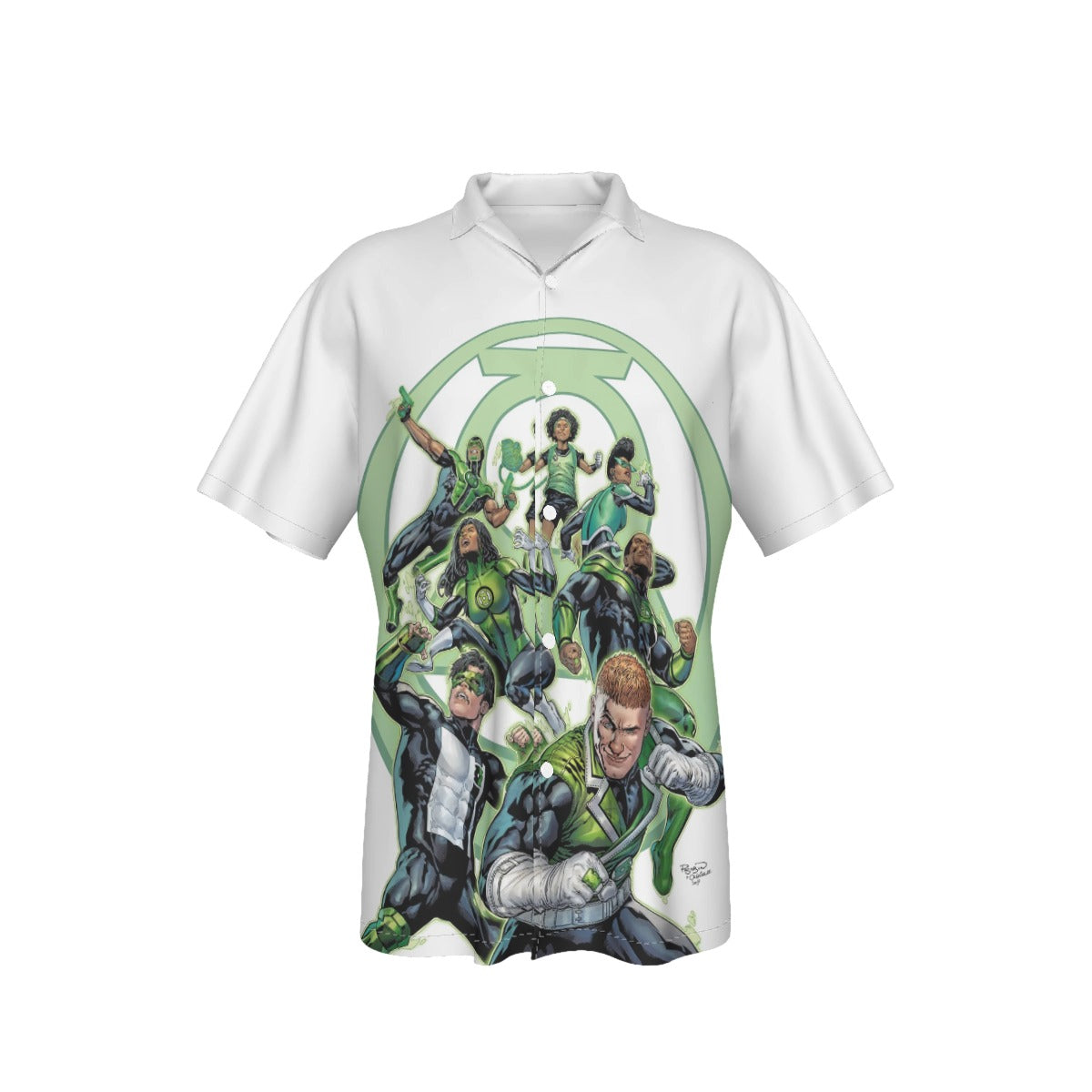 THE OTHER EARTH GREEN LANTERNS All Over Print Shirt & Tank Top