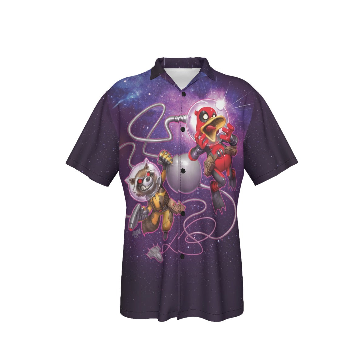 DEADPOOL THE DUCK 2 All Over Print Shirt & Tank Top- ROCKET RACCOON