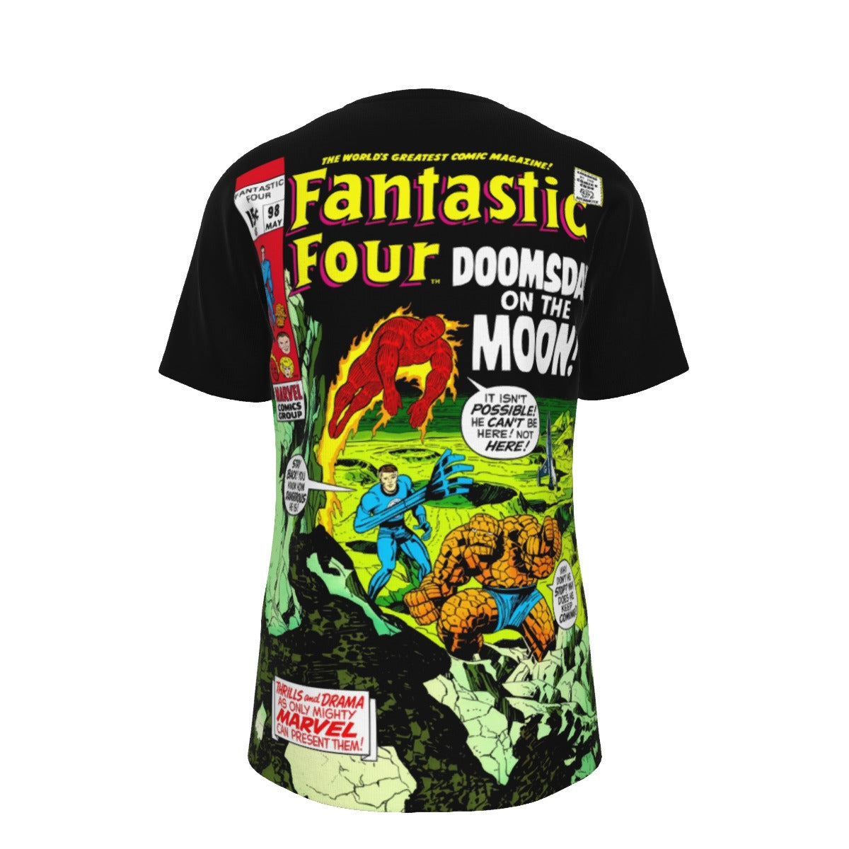 FANTASTIC FOUR 98 ALL OVER PRINT SHIRT AND TANK TOP