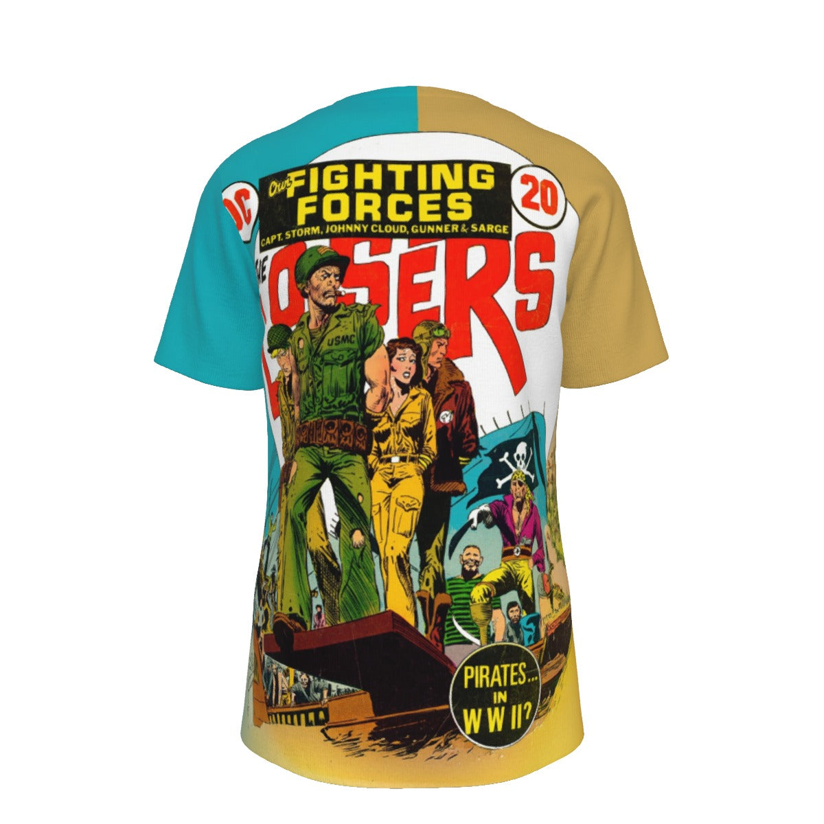 OUR FIGHTING FORCES 139 OVER PRINT SHIRT AND TANK TOP- THE LOSERS