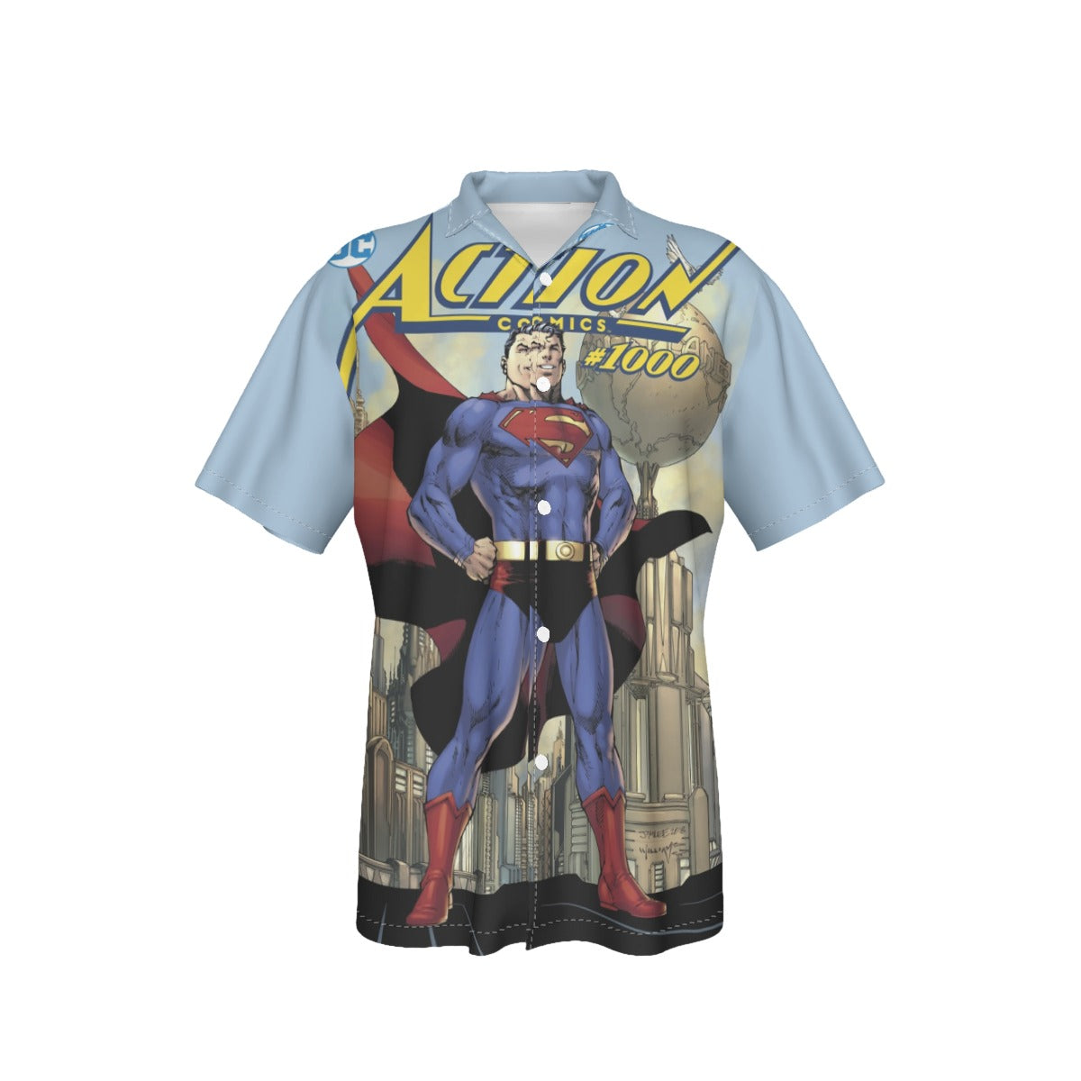 ACTION 1000 All Over Print Shirt & Tank Top - JIM LEE ART