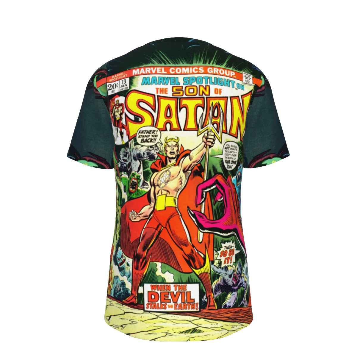 MARVEL SPOTLIGHT 13 All Over Print Shirt & Tank Top- SON OF SATAN