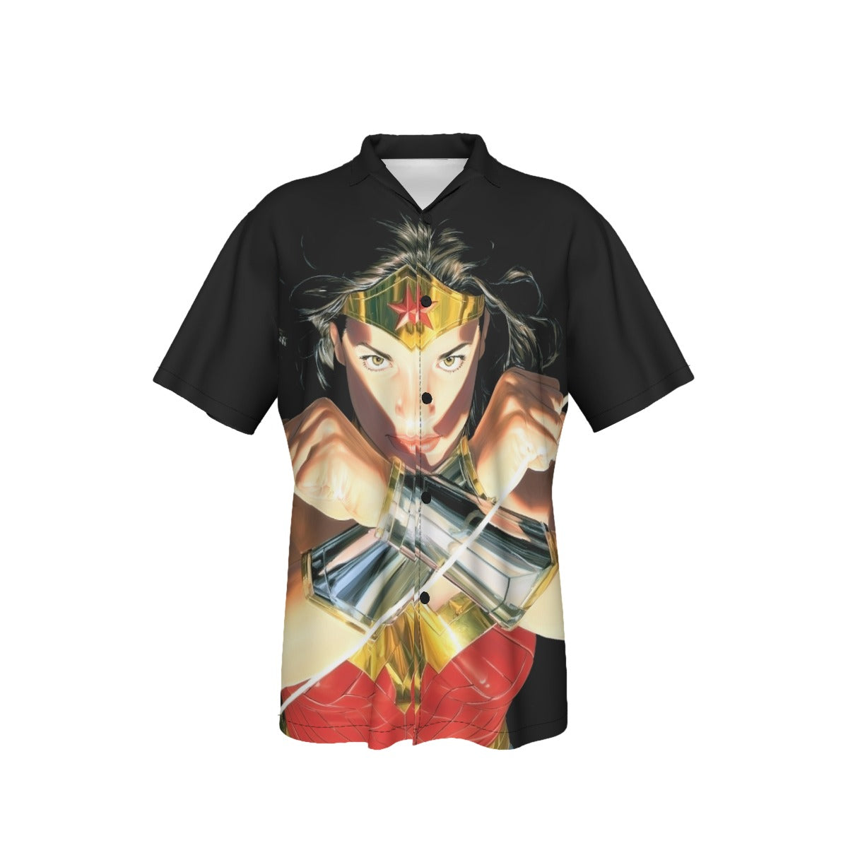 WONDER WOMAN PROTECT ALL OVER PRINT SHIRT AND TANK TOP - ALEX ROSS TRIBUTE