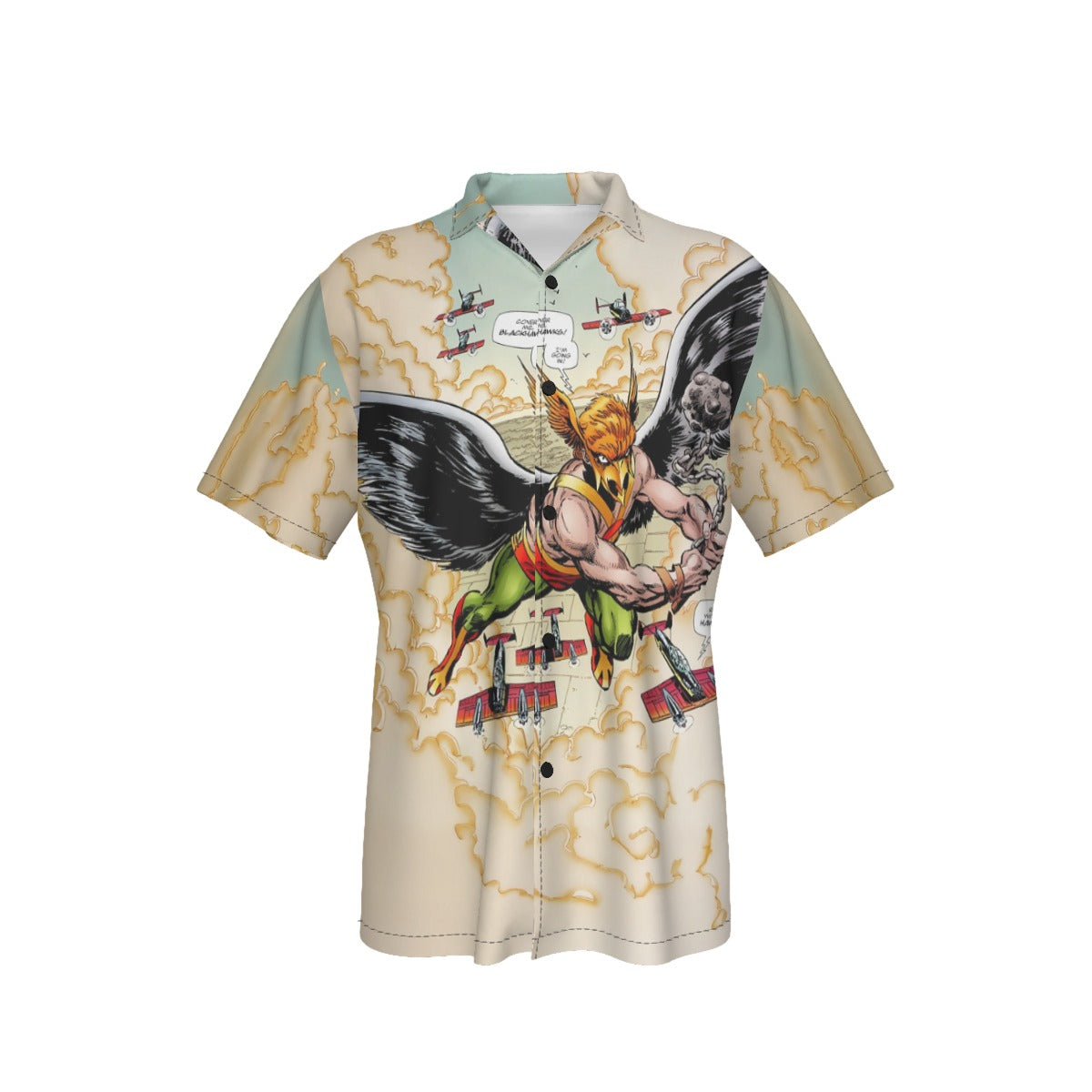 GENERATIONS 3 HAWKMAN All Over Print Shirt & Tank Top - JOHN BYRNE ART