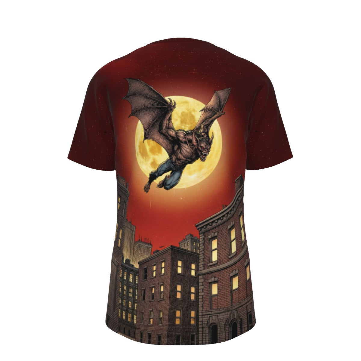 MANBAT GO All Over Print Shirt & Tank Top- ORIGINAL ART BY EKA