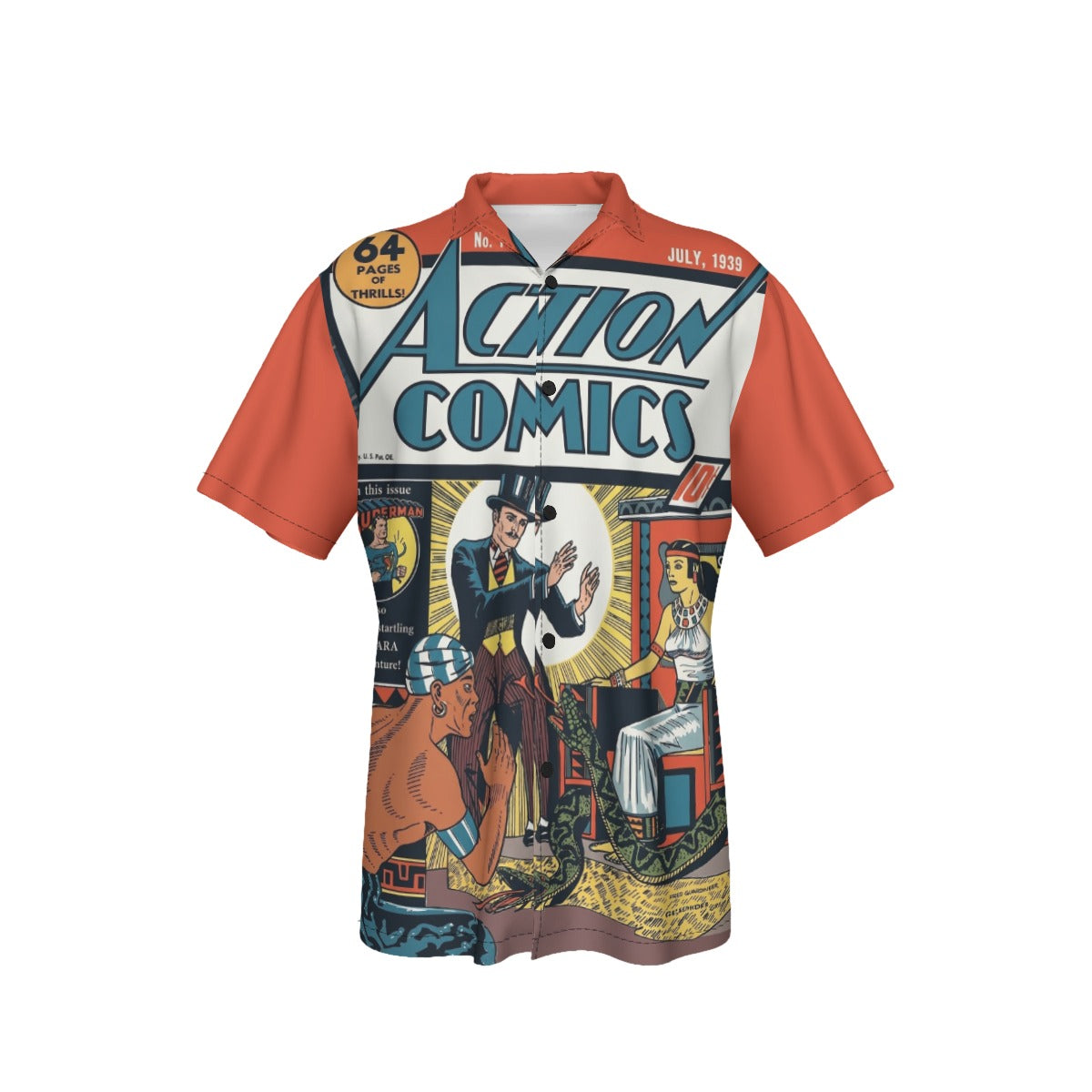 ACTION 14 All Over Print Shirt & Tank Top - ZATARA
