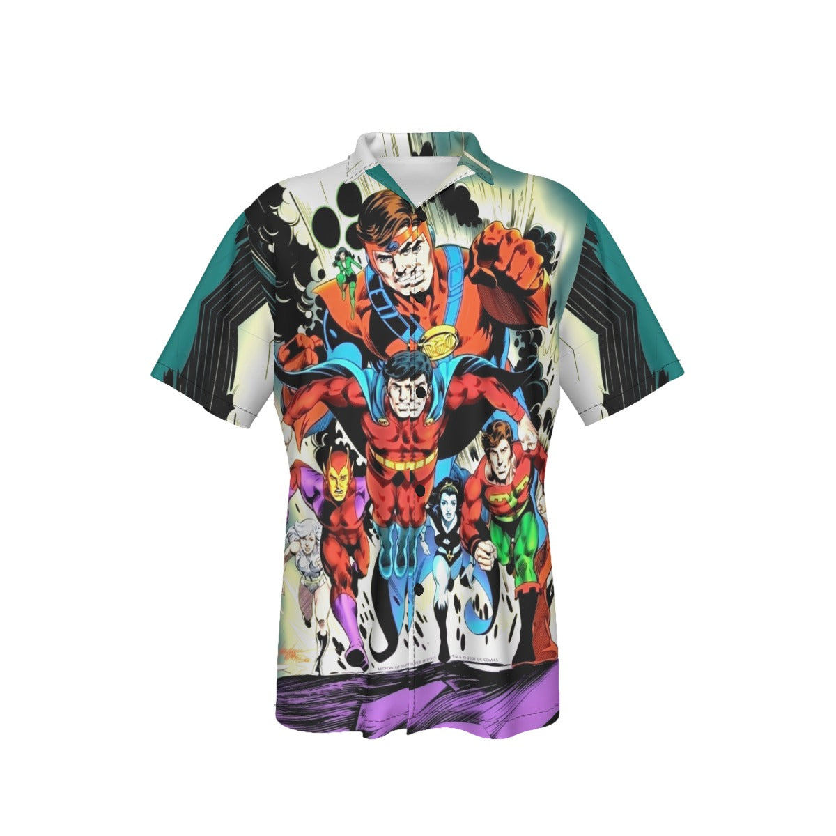 LEGION PINUP BY NEAL ADAMS ALL OVER PRINT SHIRT AND TANK TOP